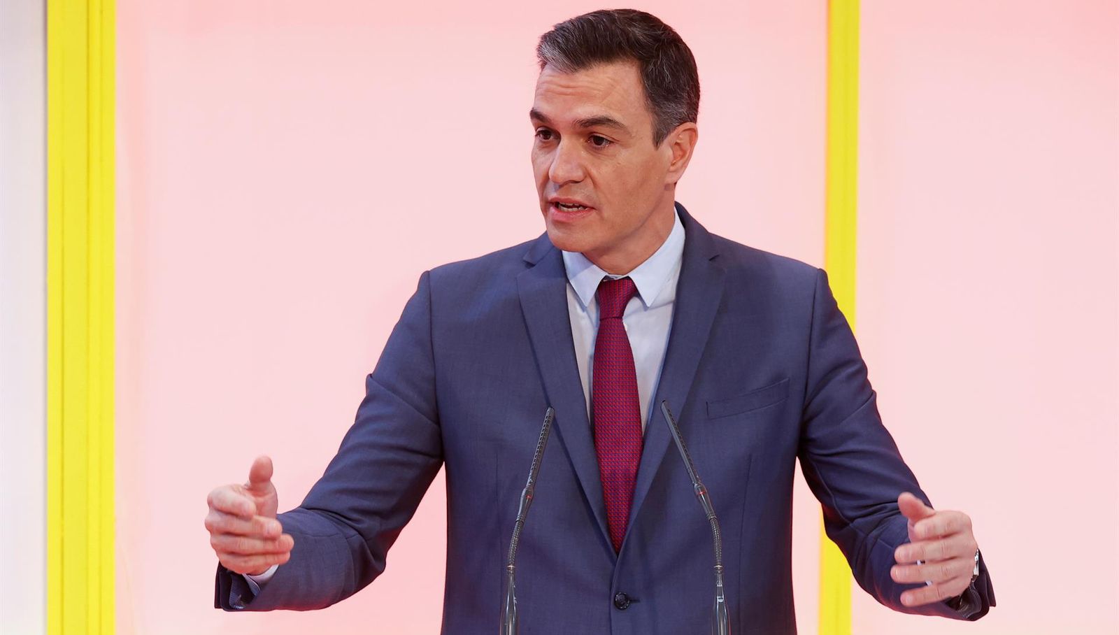 El presidente del Gobierno, Pedro Sánchez, en Fitur
