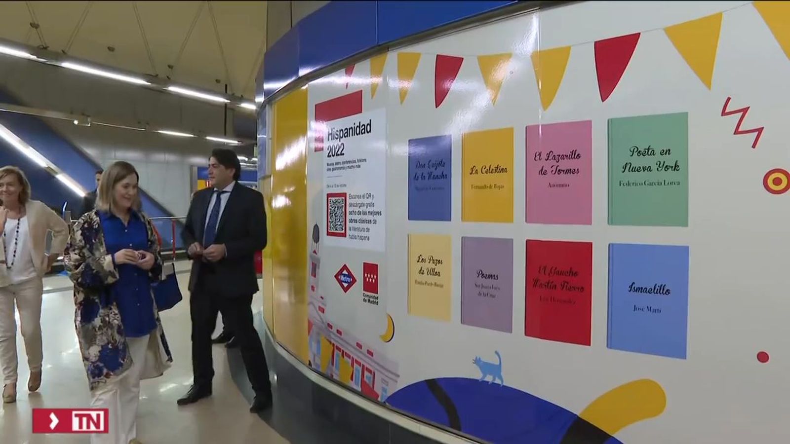 Libros en el metro