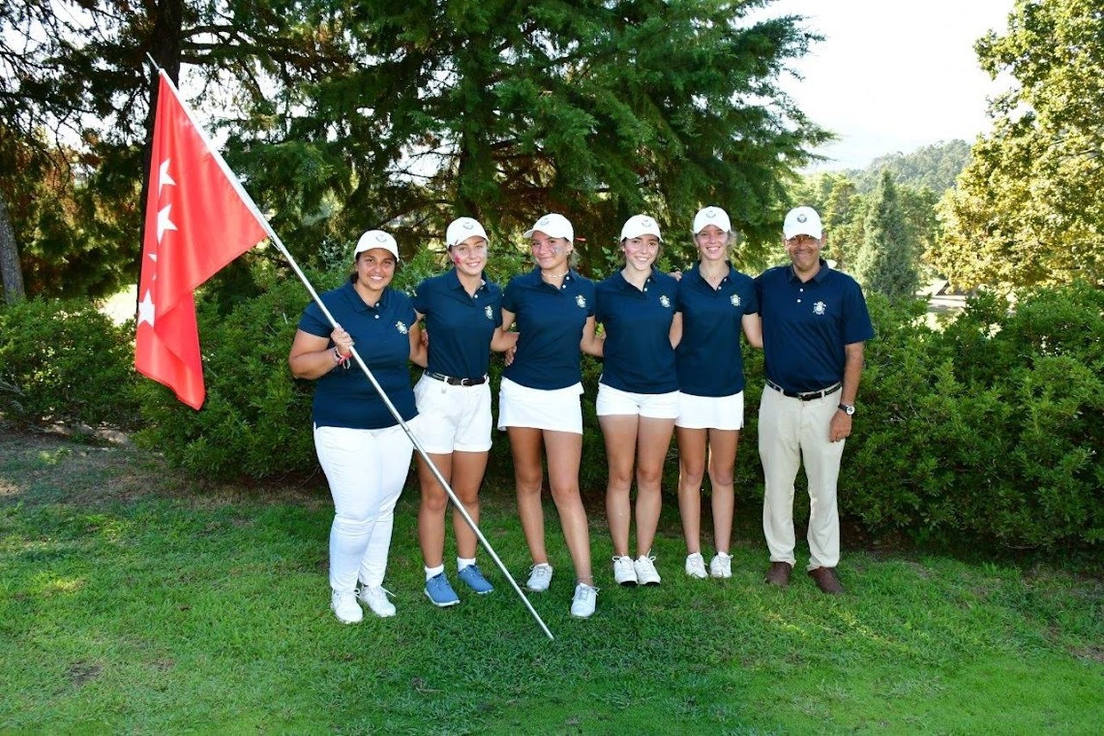 Esquipo madrileño de golf sub'16
