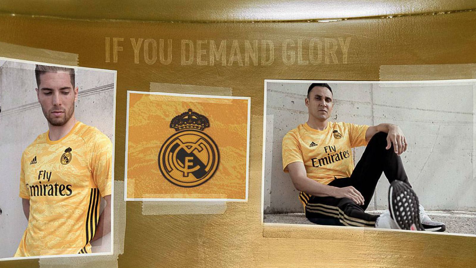Luca Zidane y Keylor Navas
