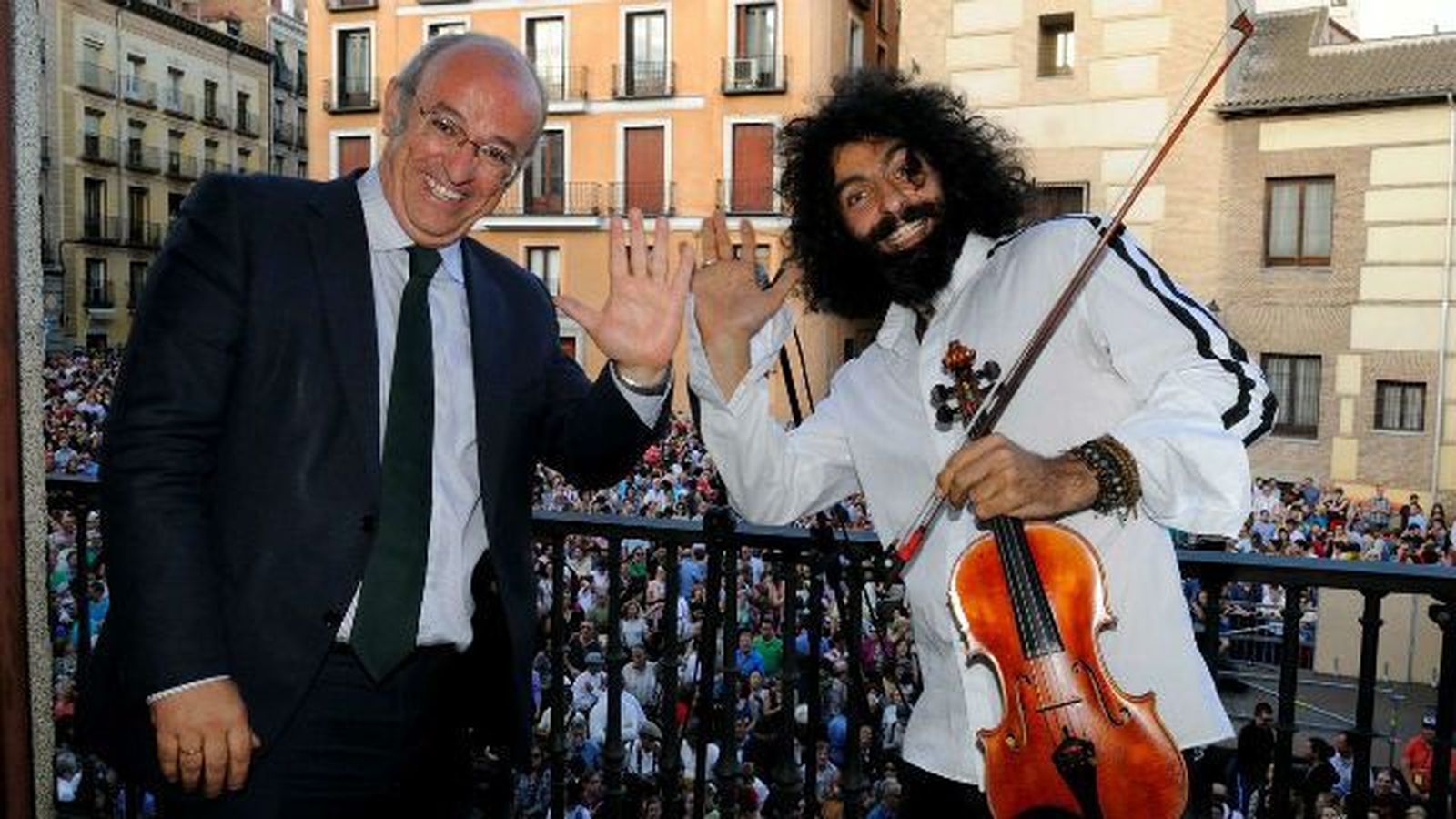 El violinista Ara Malikian abre las fiestas de San Isidro con su pregón