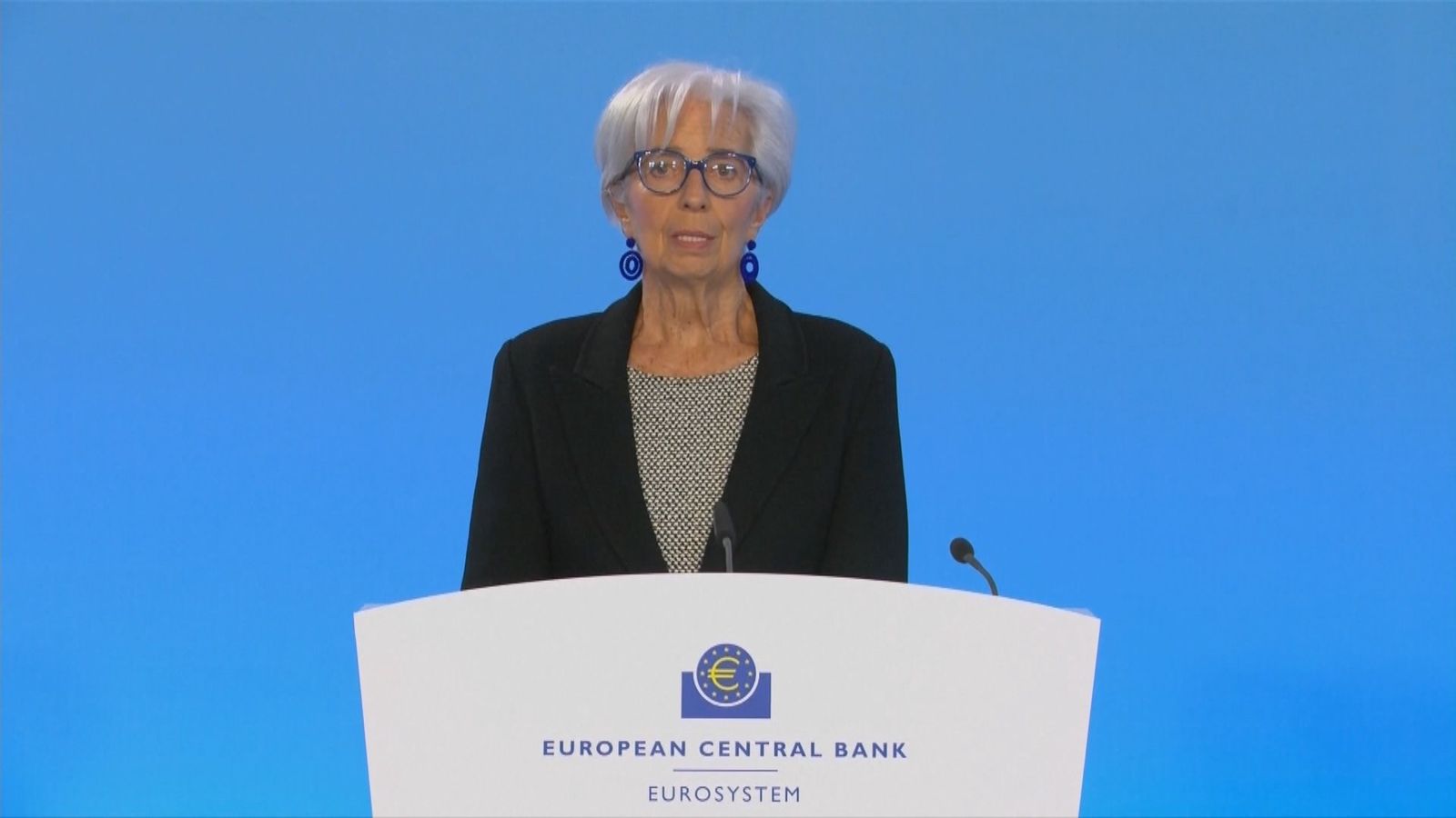 Christine Lagarde, presidenta del BCE