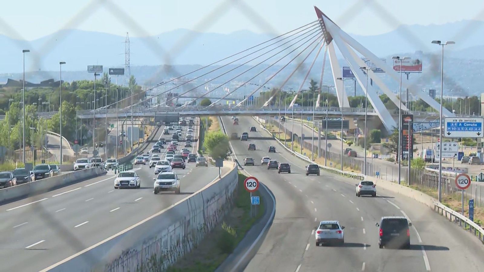 Nuevos cortes de tráfico por obras en la A-6, M-505, R-3 y R-5 desde este lunes