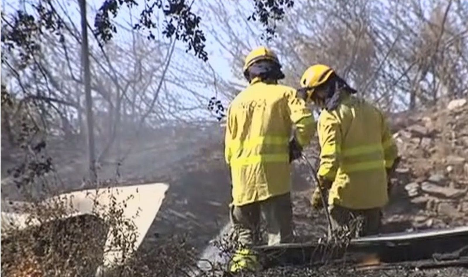 Estabilizado el incendio forestal de El Ronquillo en Sevilla
