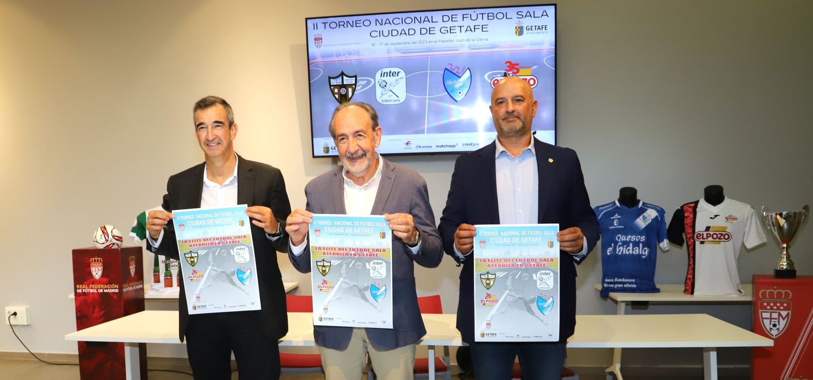 Presentación del Torneo de Fútbol Sala de Getafe