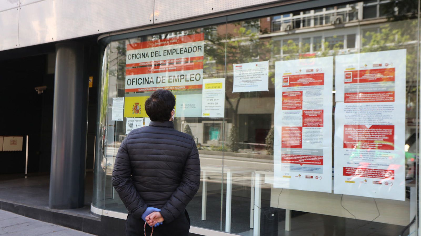 Oficina de empleo en Madrid