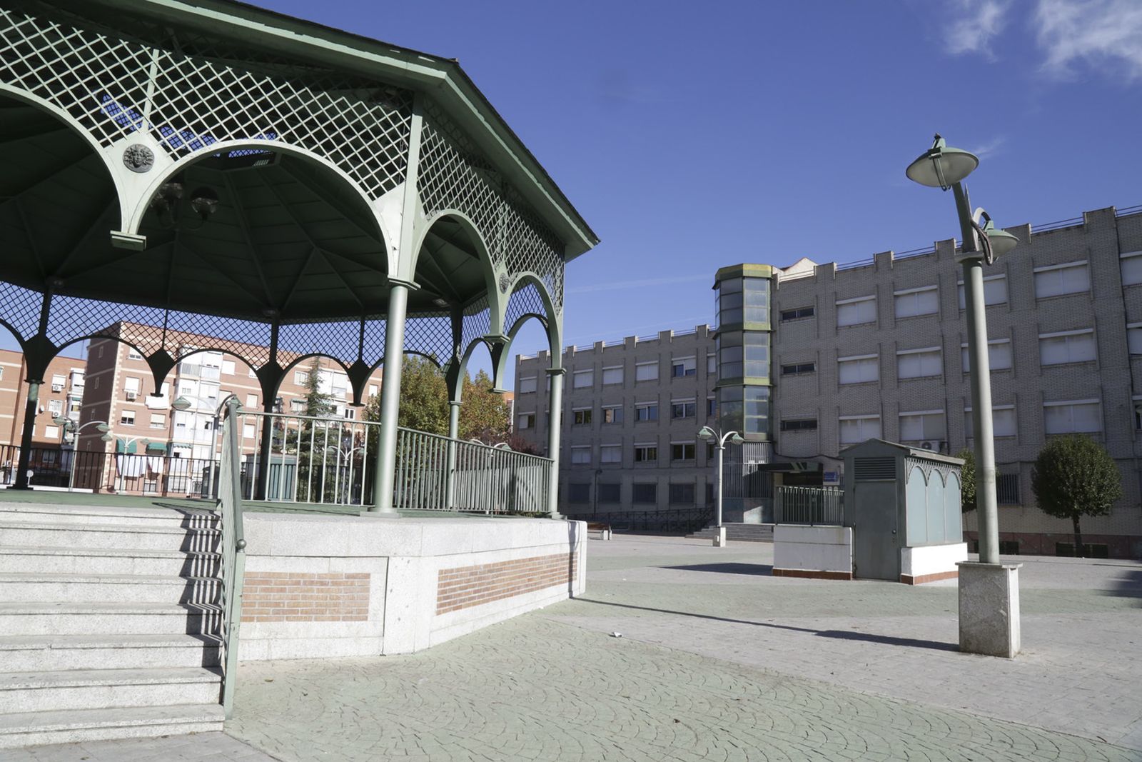 Centro Cívico Santiago Amón , sede de la Escuela Municipal de Música de Leganés
