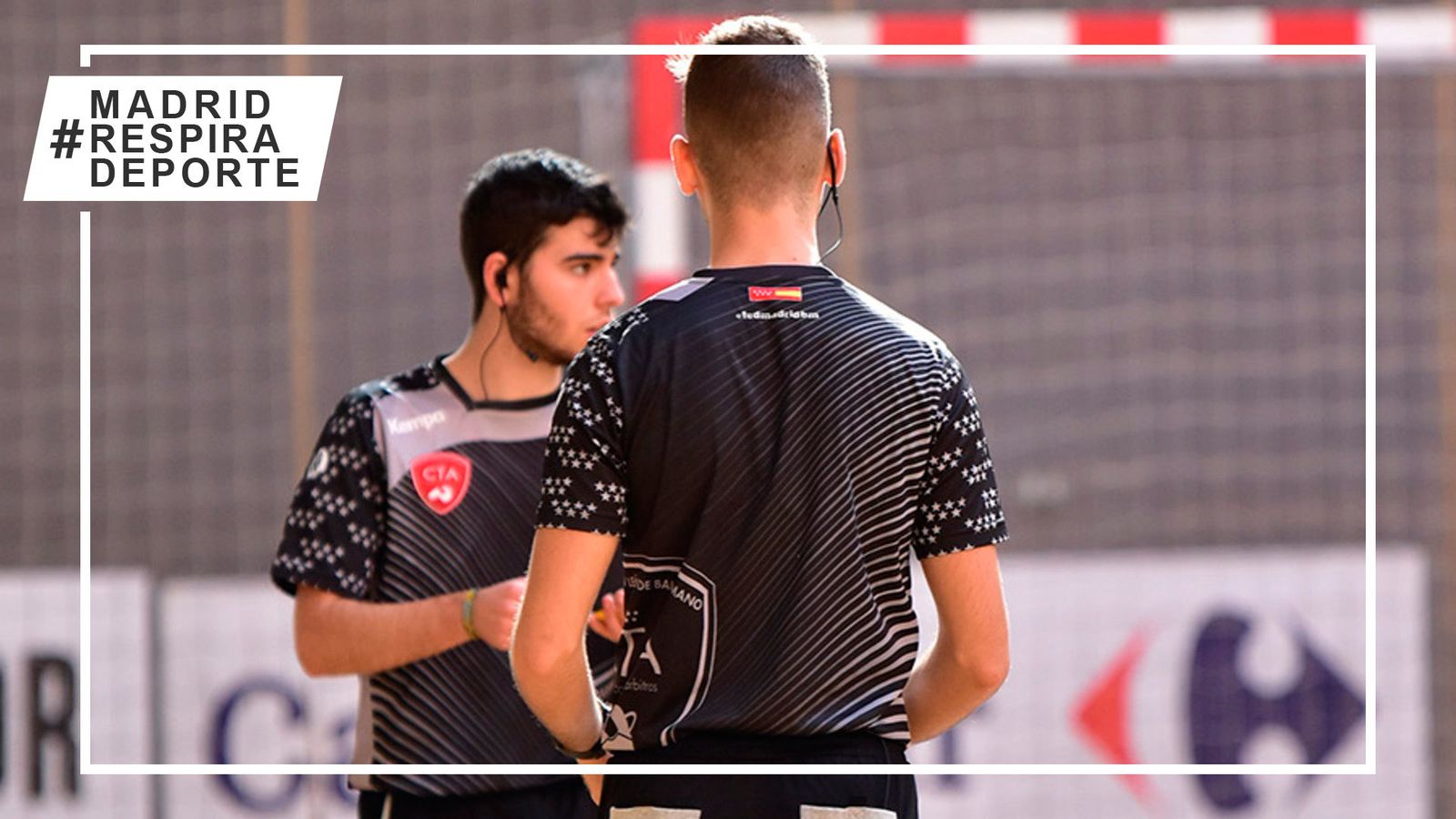 Árbitros de balonmano