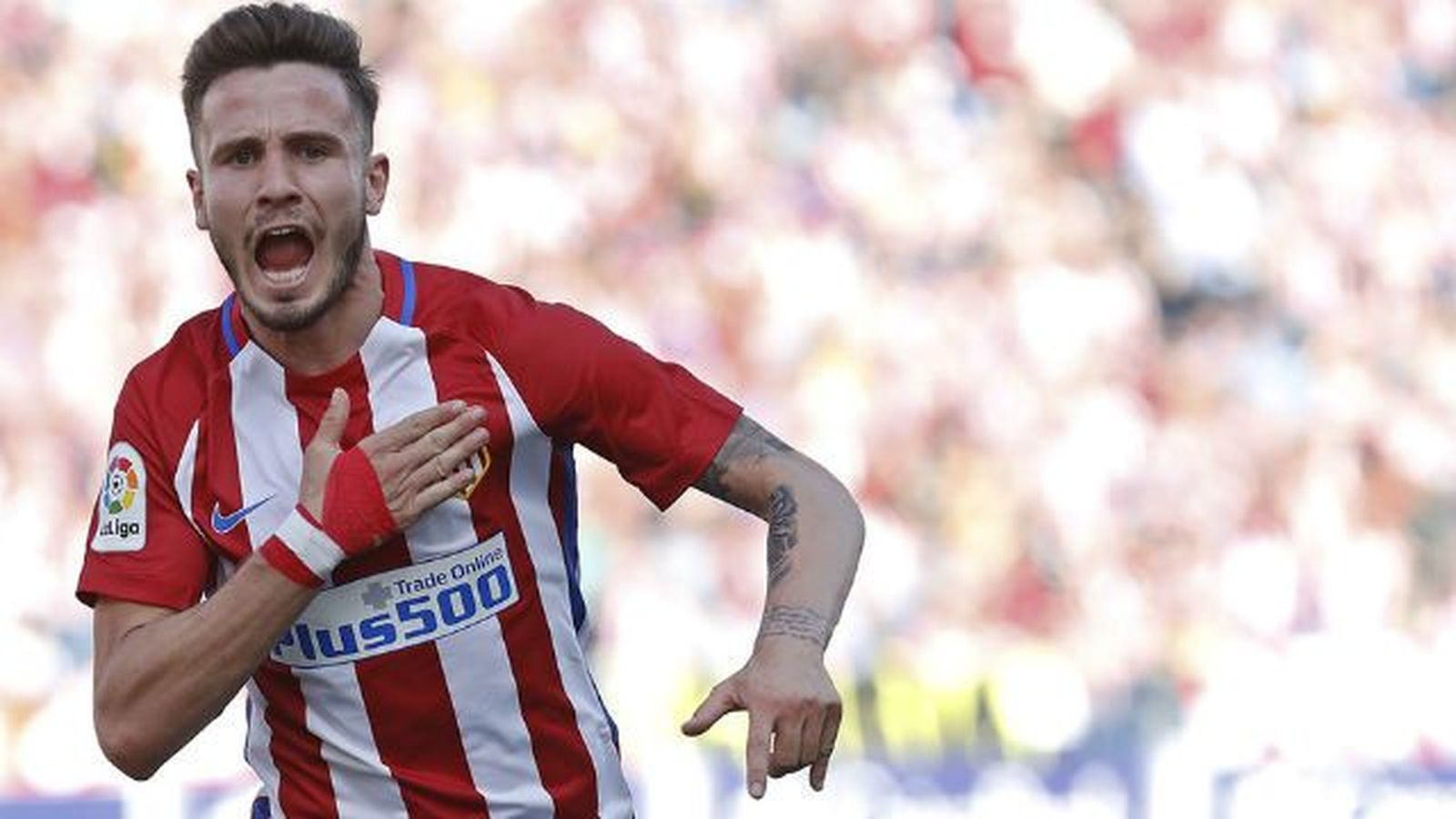 Saúl: "Contra el Madrid tenemos que jugar con uno más..."