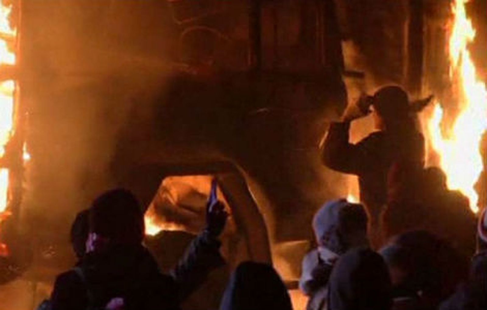Manifestaciones en Kiev