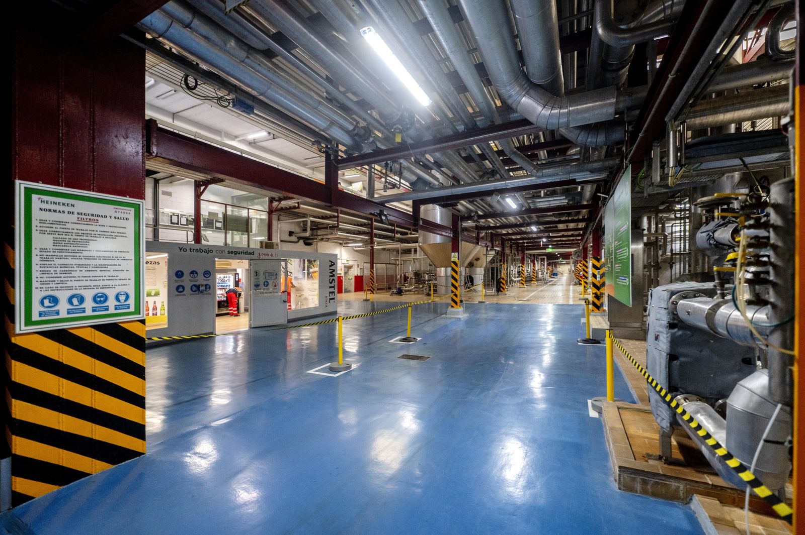 Instalaciones de la empresa Heineken, en Madrid