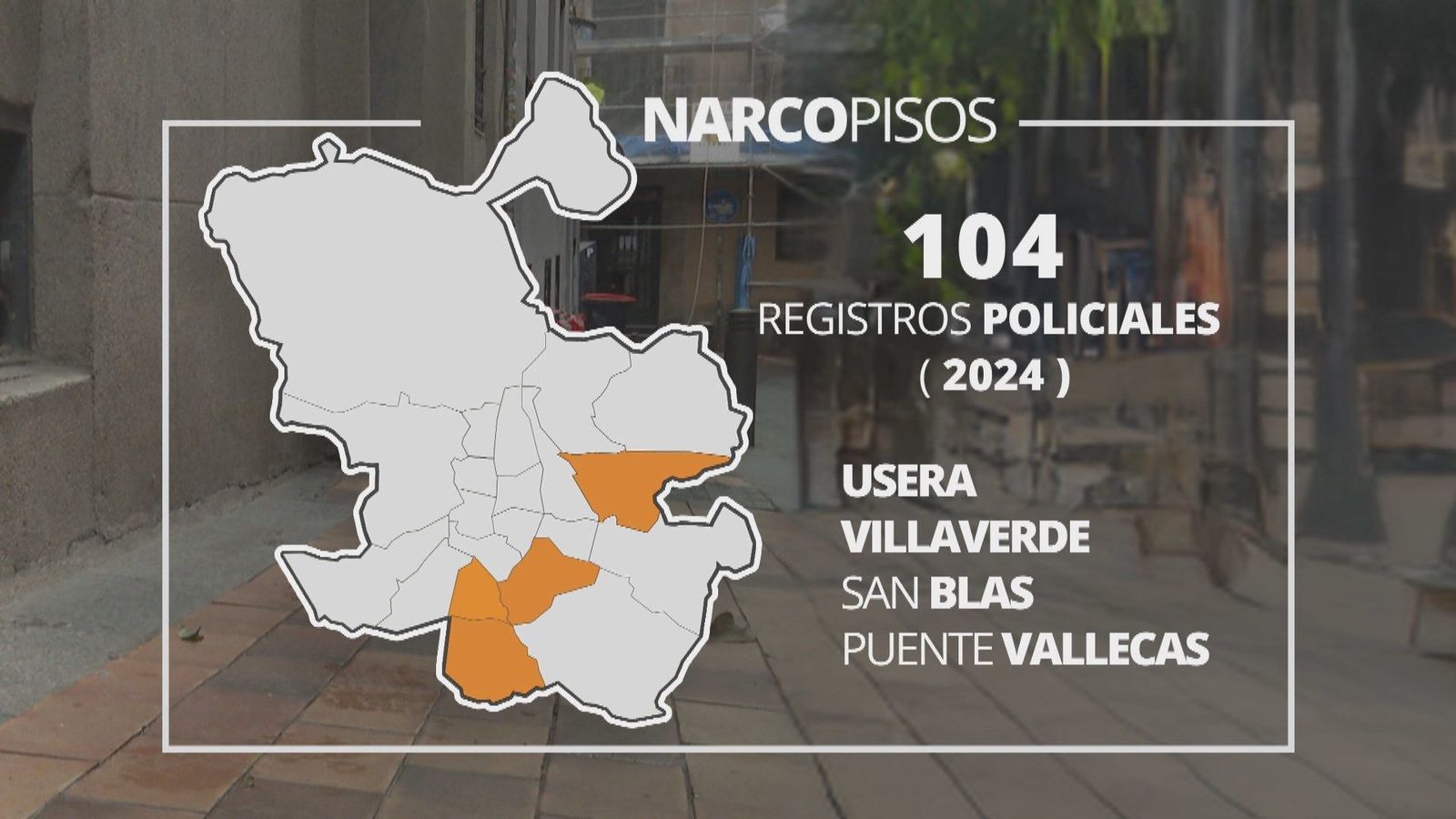 El mapa de los narcopisos en Madrid: crecen y se reinventan cada día
