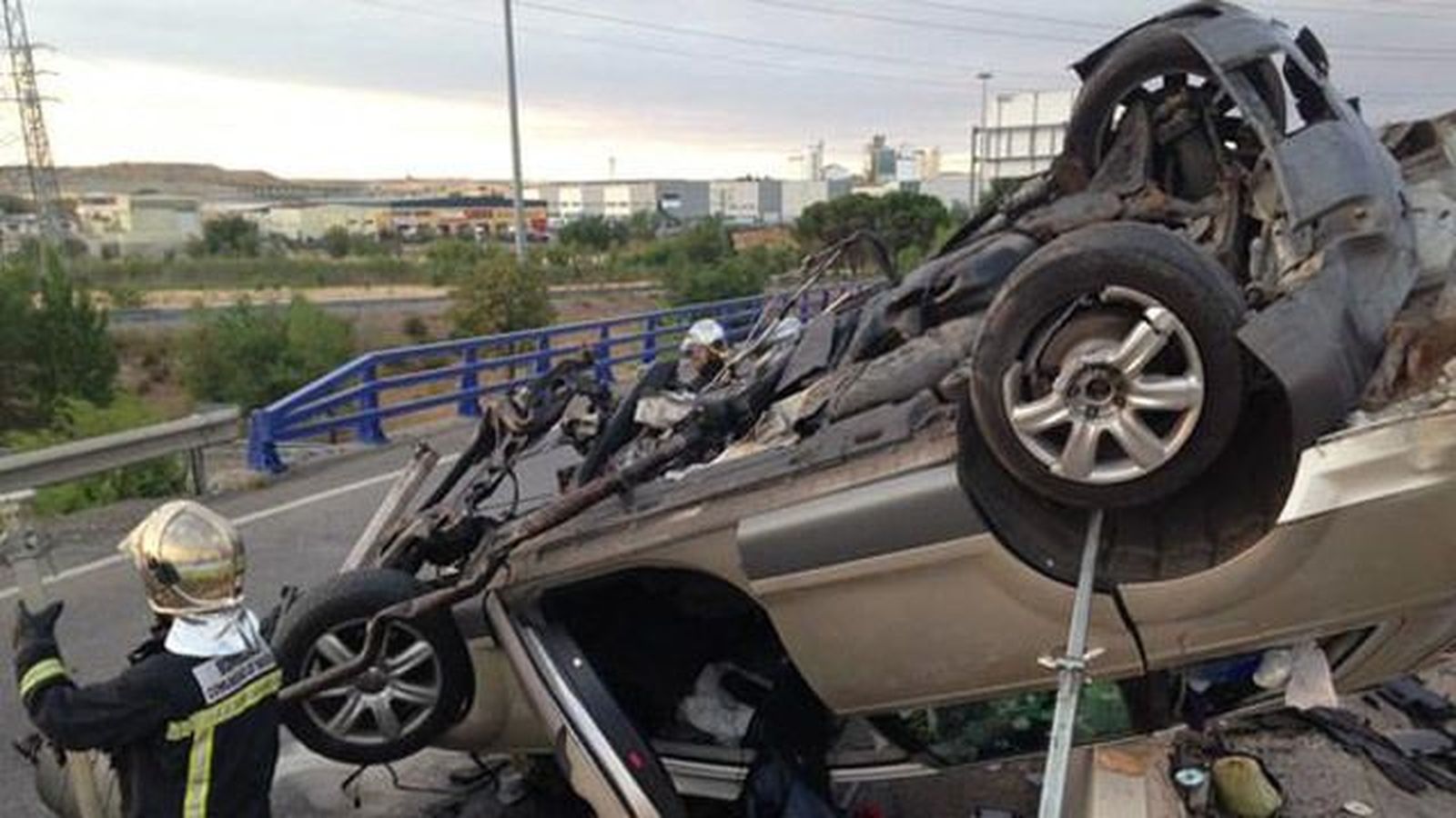 Un fallecido y cuatro heridos en un accidente en la A-4, a la altura de Pinto