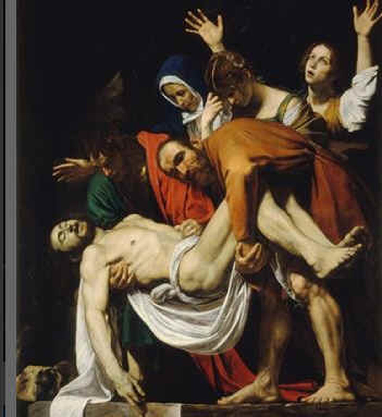 El Prado recibe en sus salas "El Descendimiento" de Caravaggio