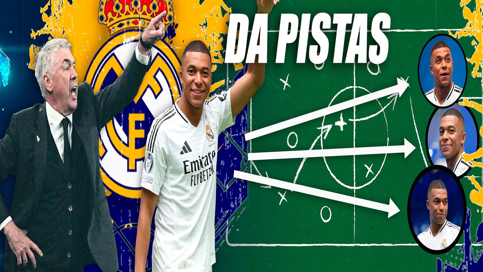 Ancelotti avanza dónde jugará Mbappé