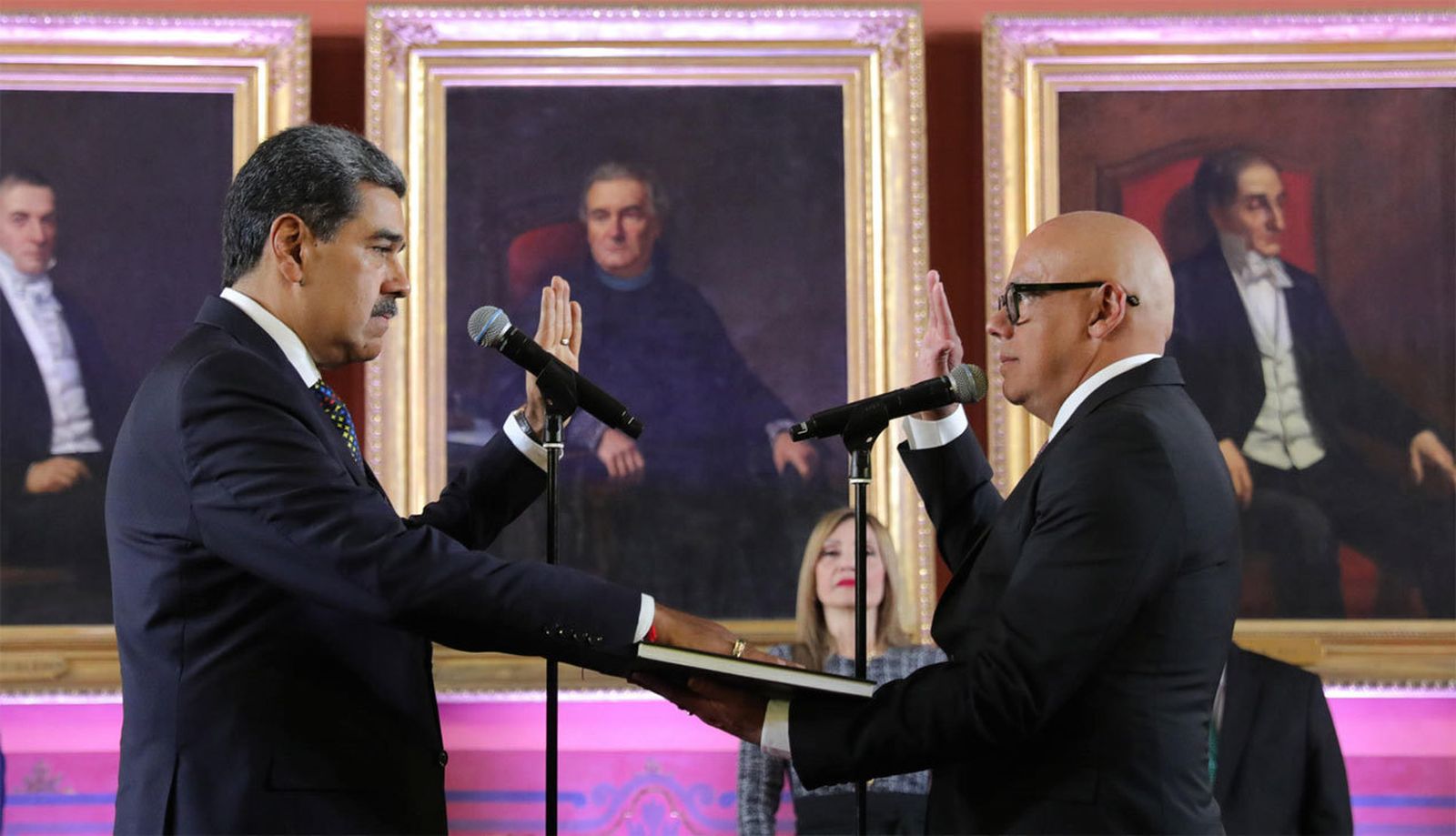 La toma de posesión de Nicolás Maduro como presidente de Venezuela