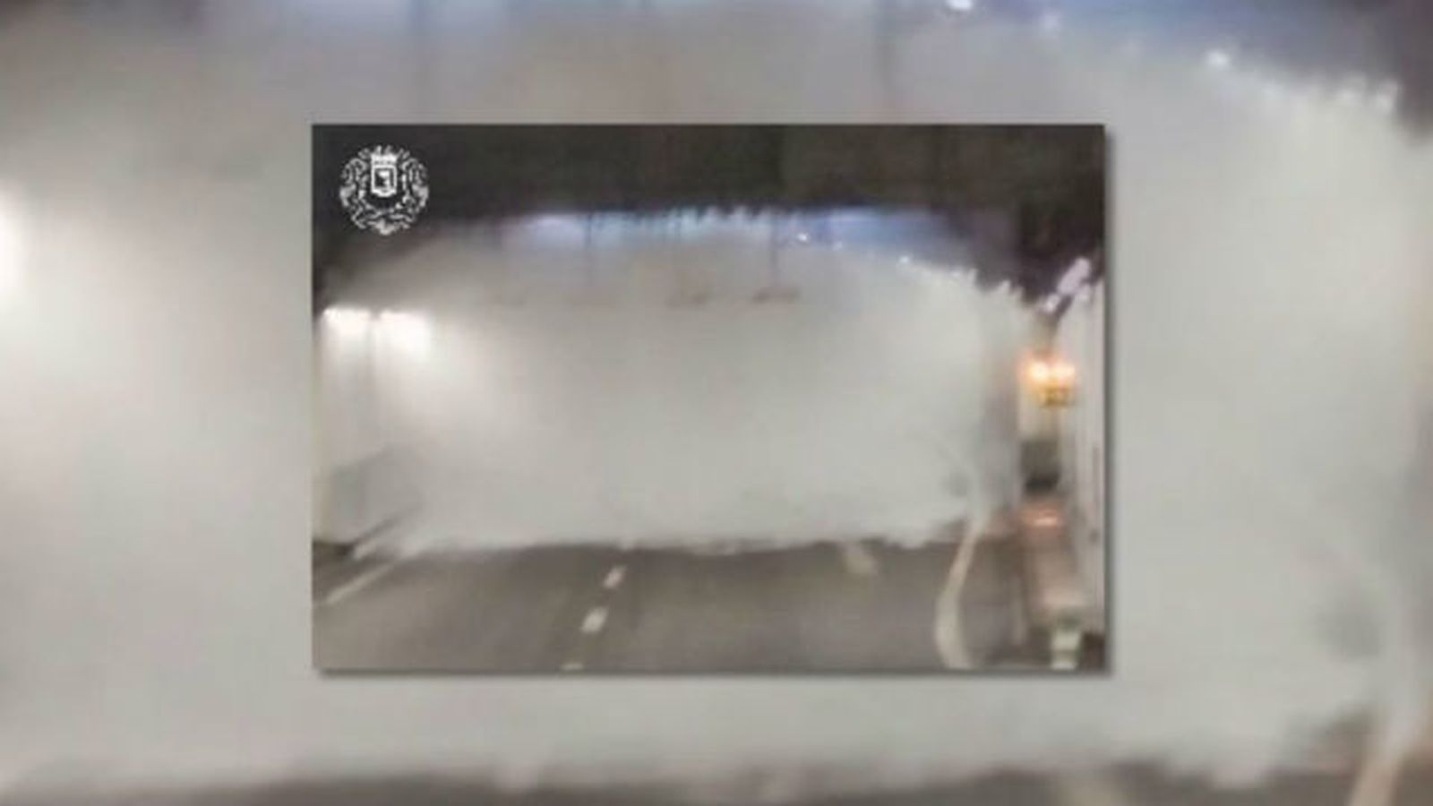 Una avería en el sistema antiincendios cierra el acceso a Madrid desde la A5 en la M30
