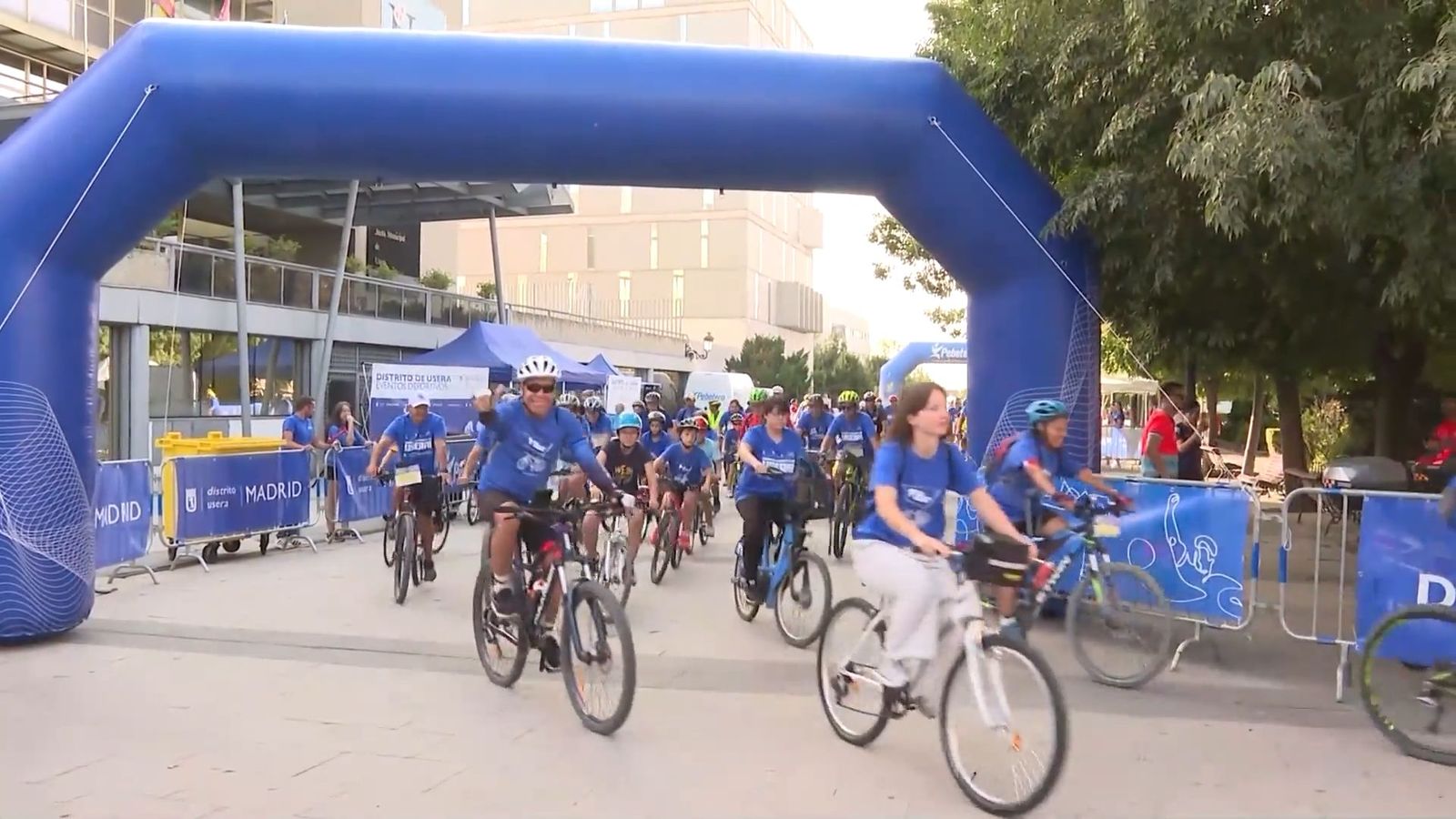 Usera celebra la Fiesta de la Bicicleta para "promover" su uso como medio de transporte