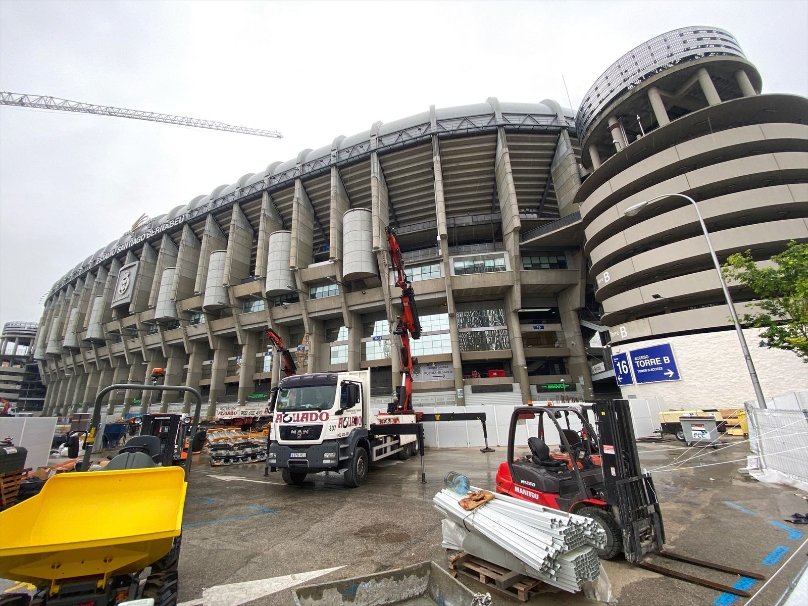 Oobras en el Estadio Santiago Bernabéu