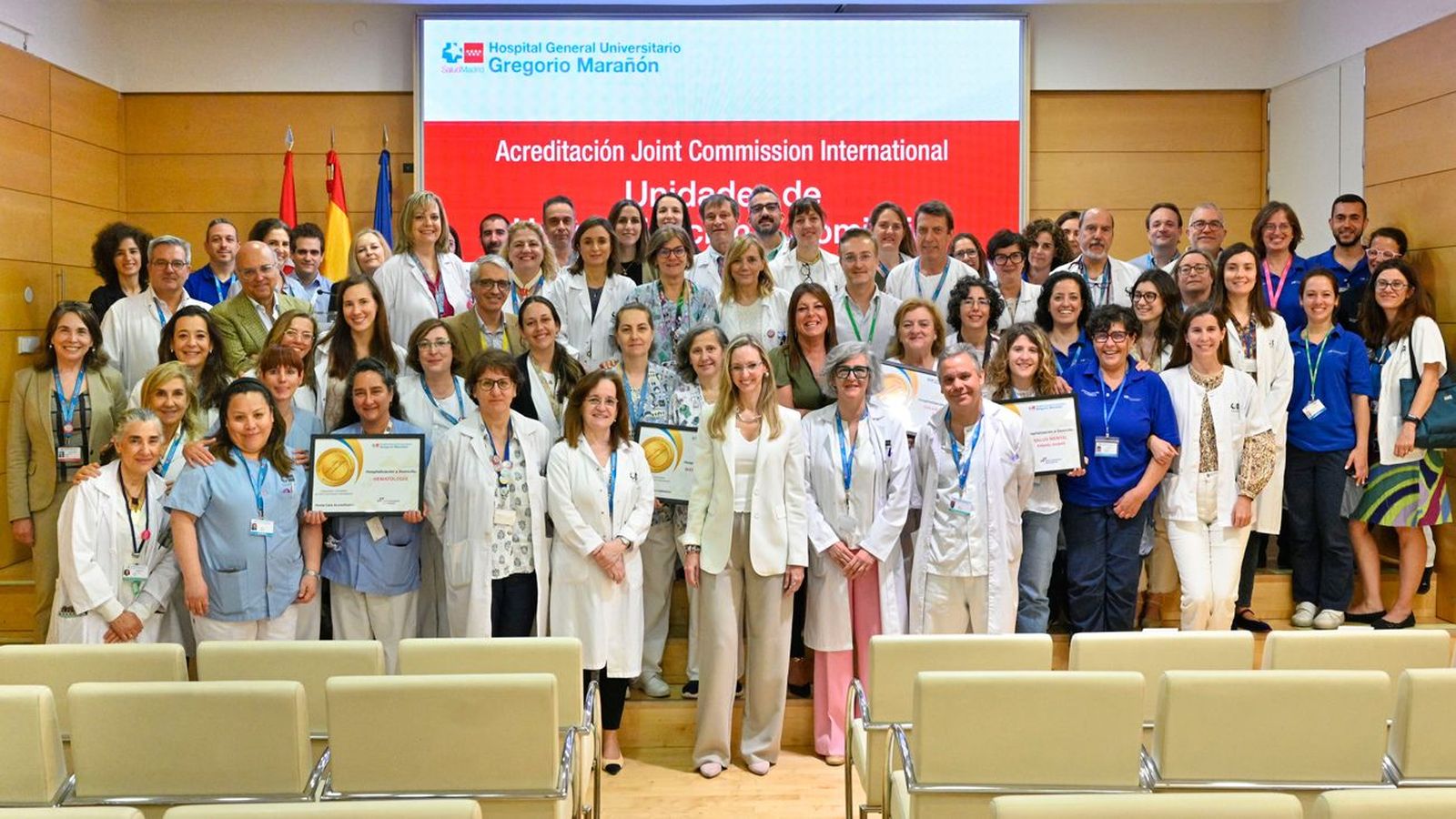 El Hospital Gregorio Marañón, referencia europea por su atención domiciliaria