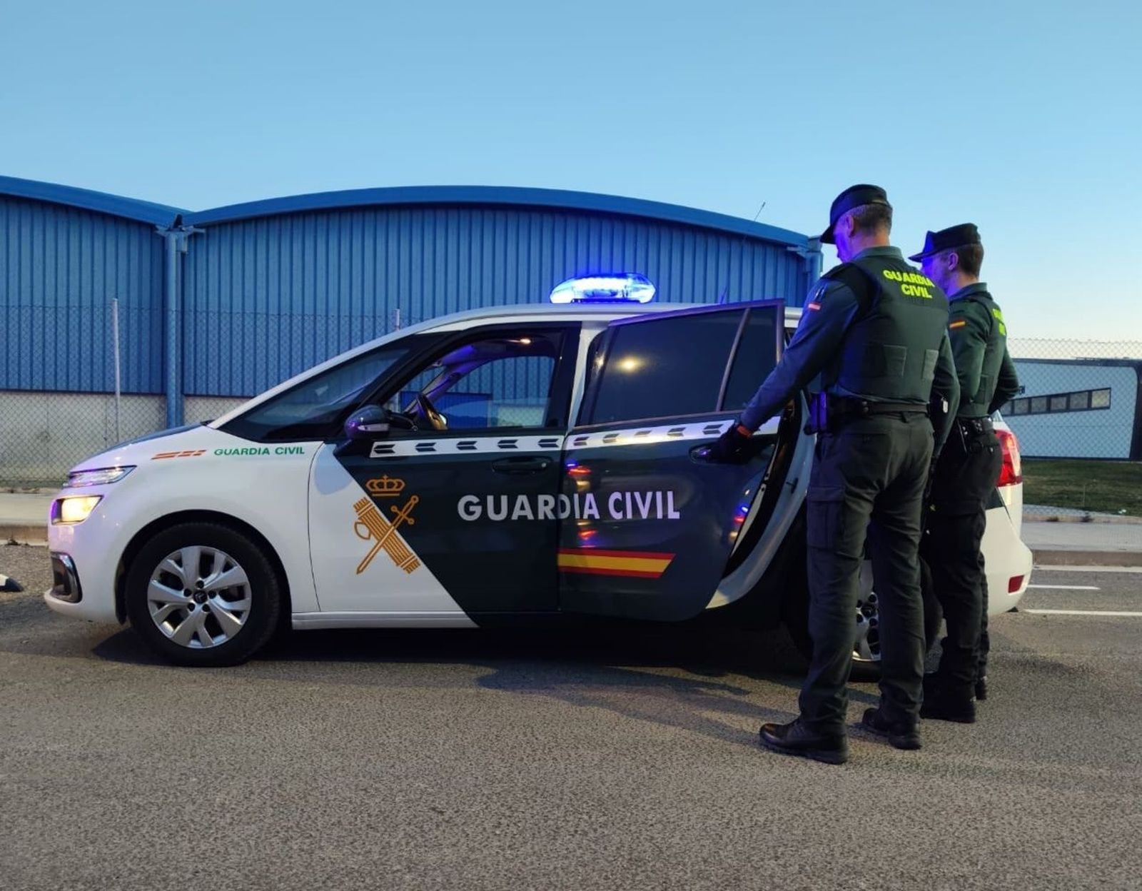 Patrulla de la Guardia Civil