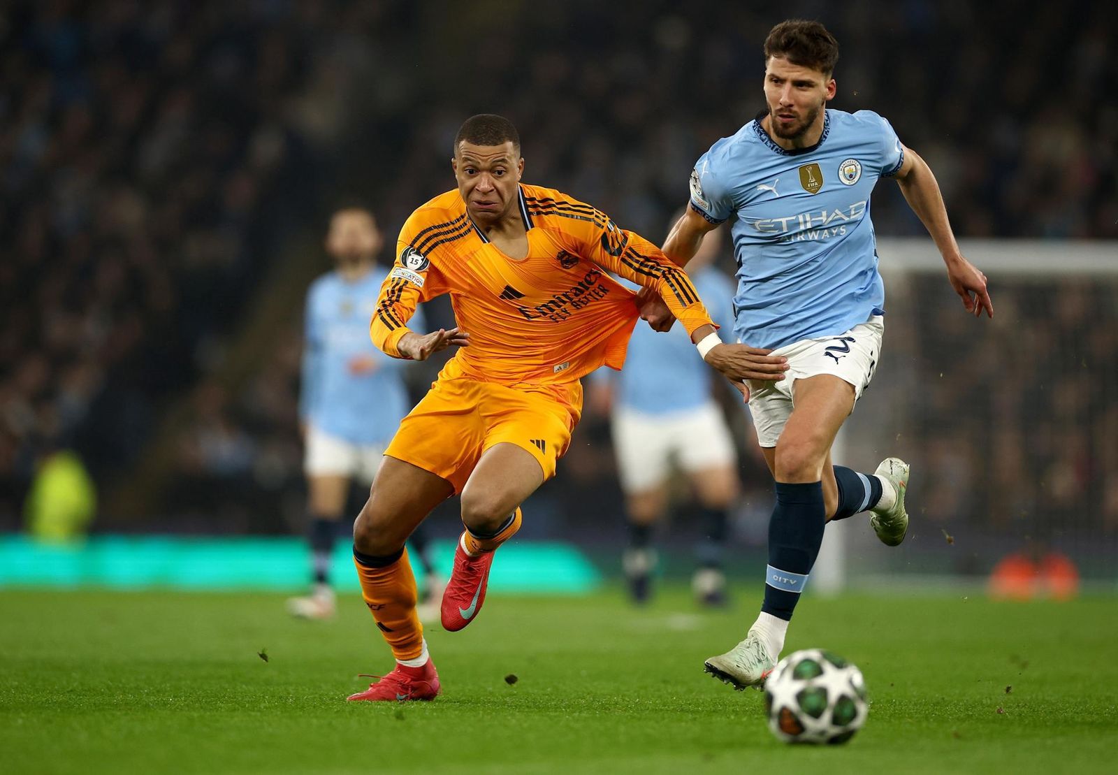 Mbappé ante el Manchester City