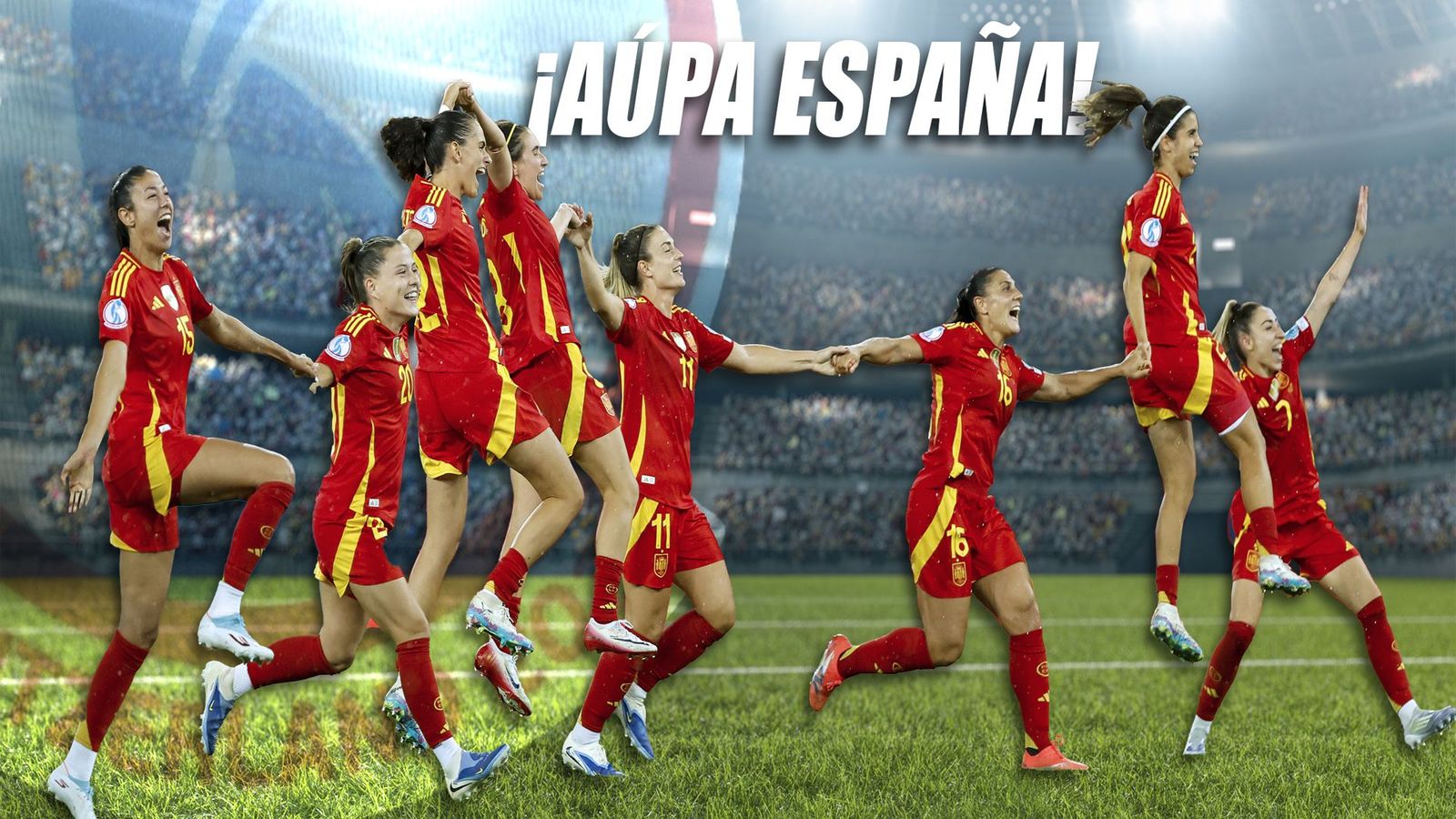 España ante Inglaterra en la final de la Eurocopa