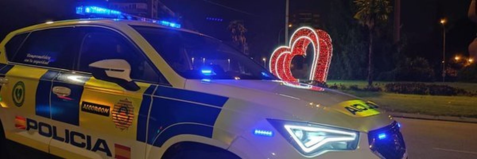 Vehículo de la Policía Municipal de Alcorcón