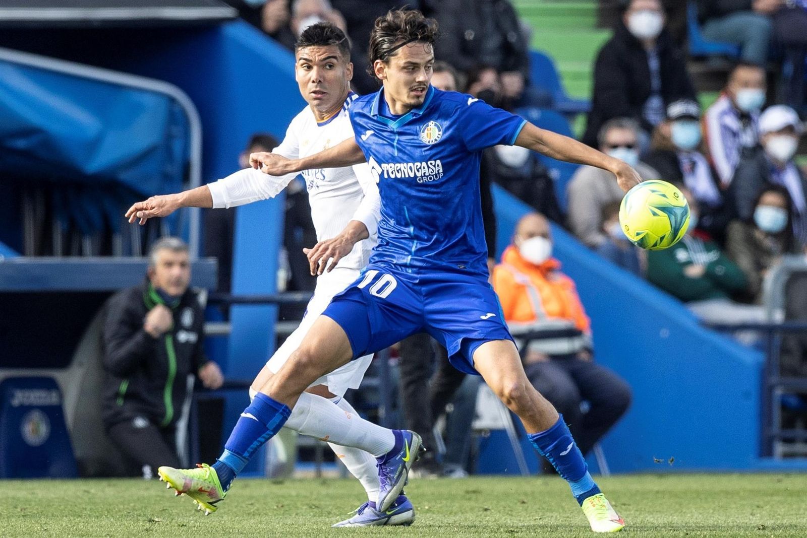 Enes Unal y Casemiro