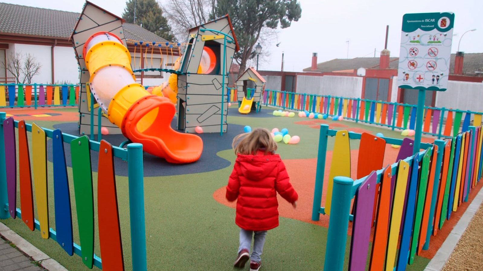 Parque de recreo infantil