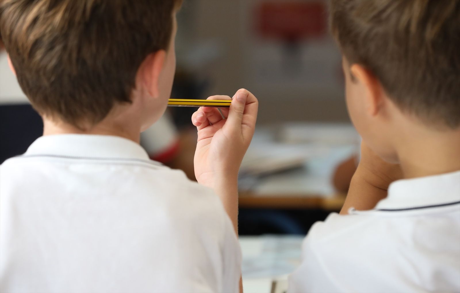 Niños en un colegio
