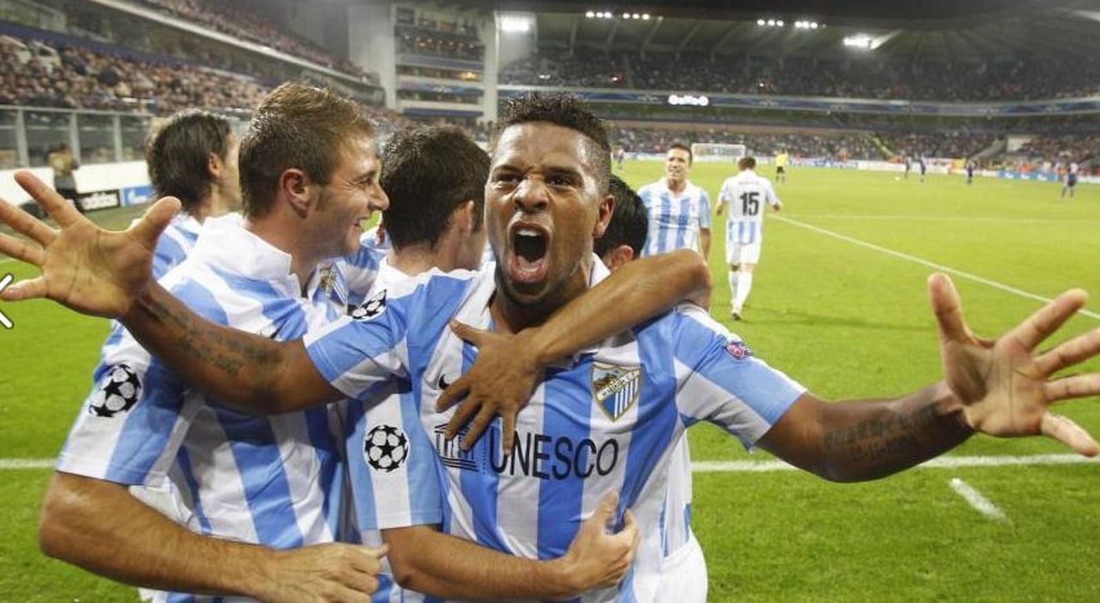 Málaga vence al Real Madrid
