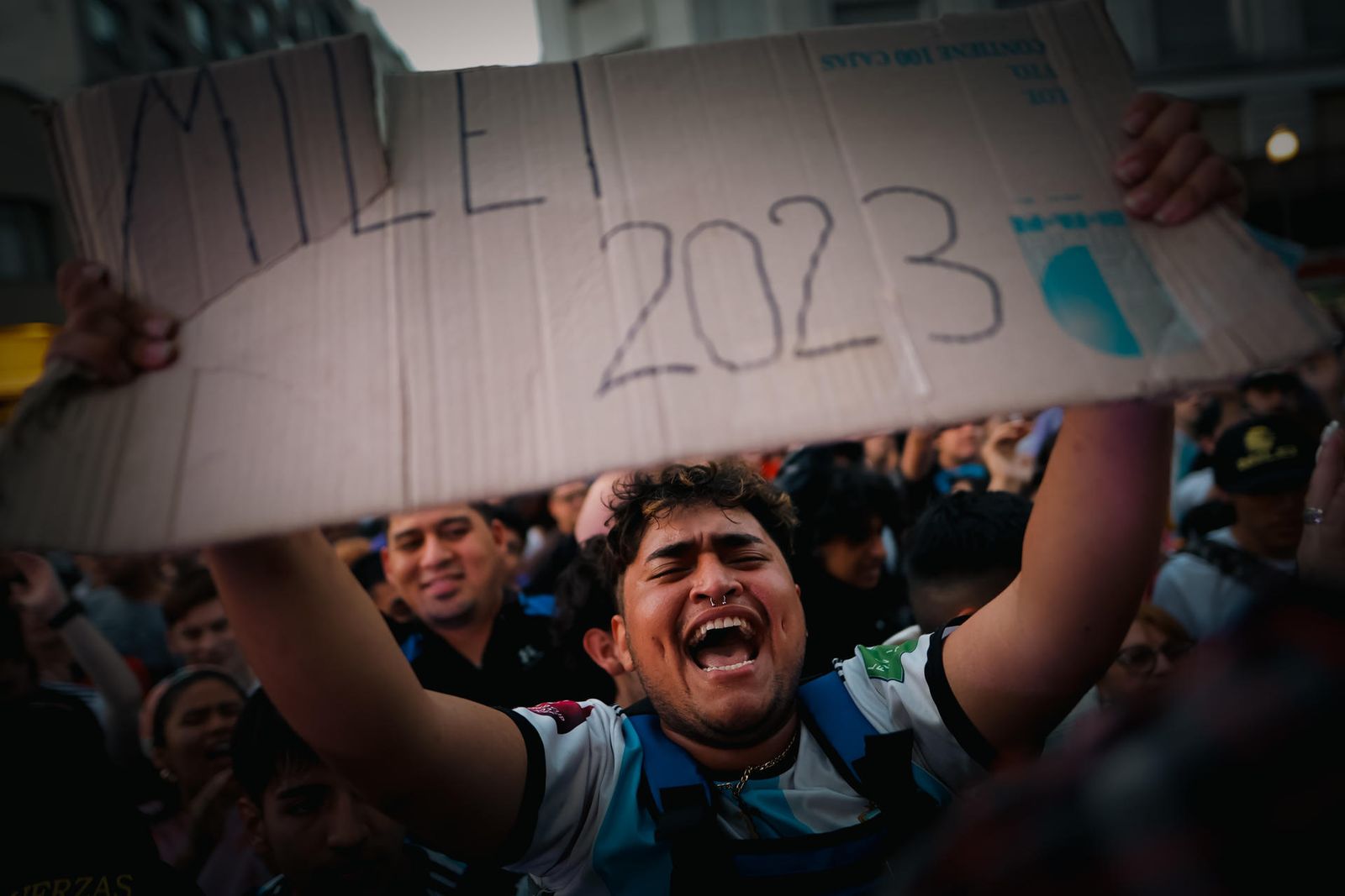 Simpatizante de Milei