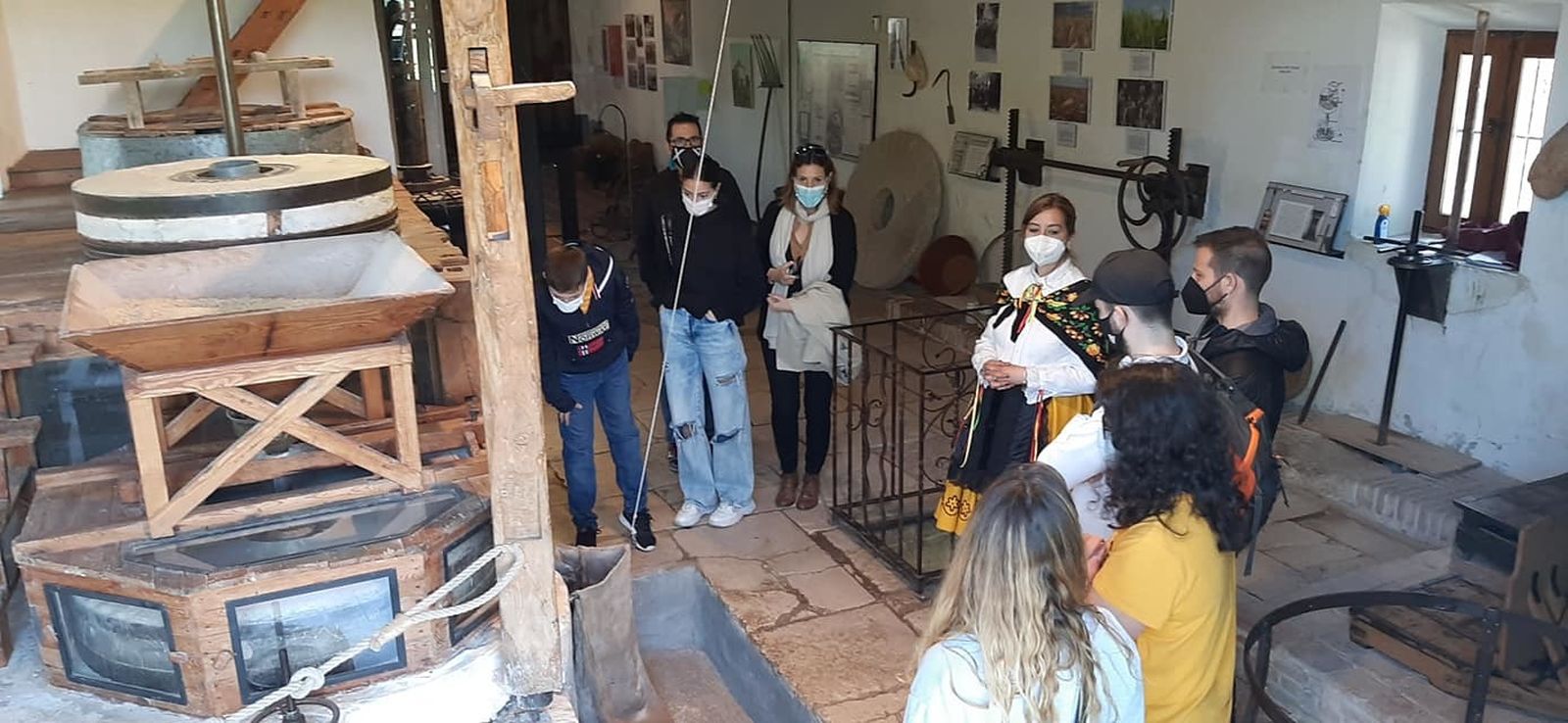 Visita al museo molinero de Morata de Tajuña