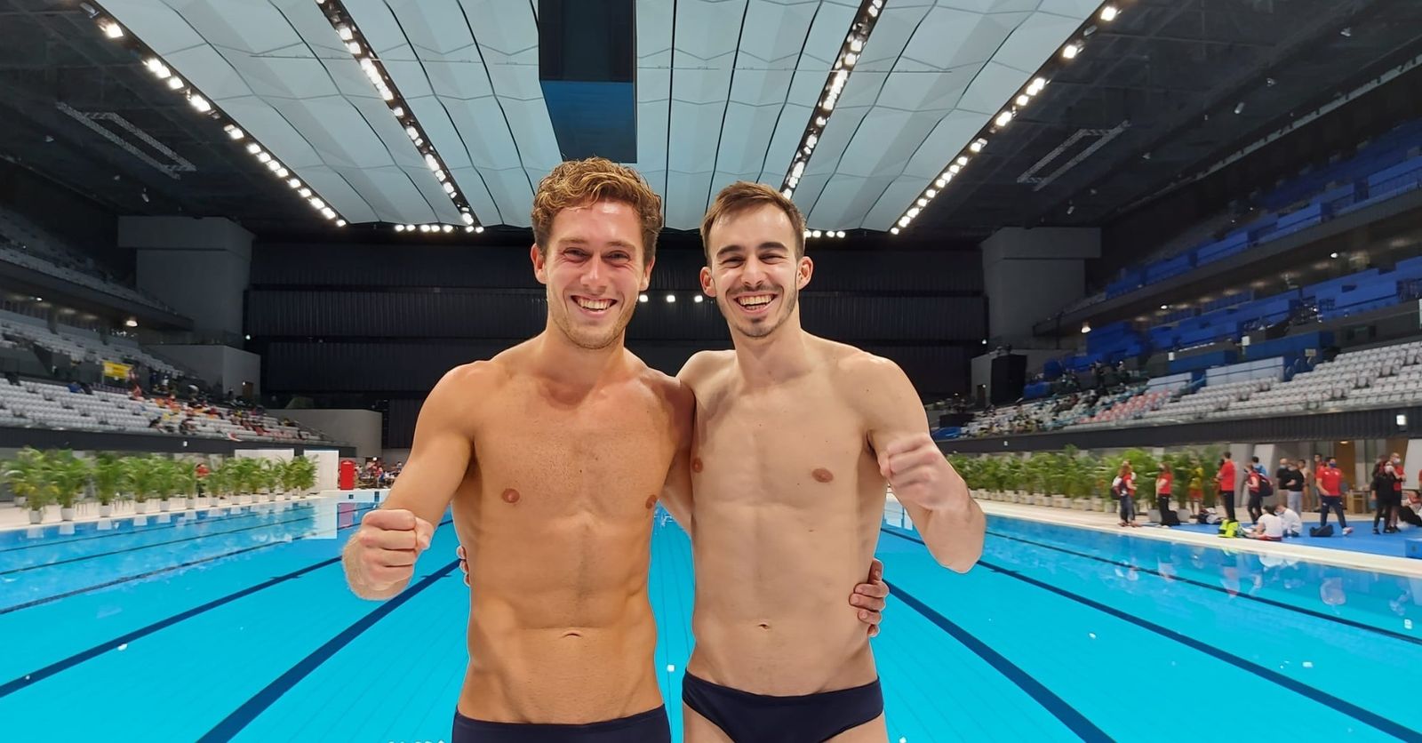 Nico García Boissier y Alberto Arévalo