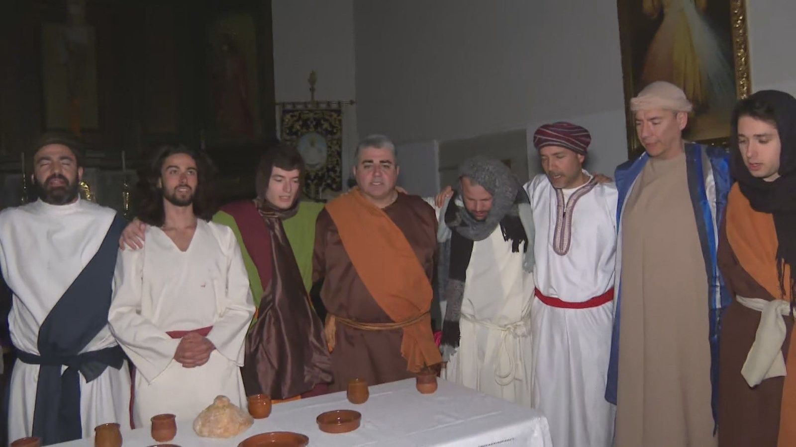Quijorna celebra su Pasión Viviente, la más madrugadora de la región