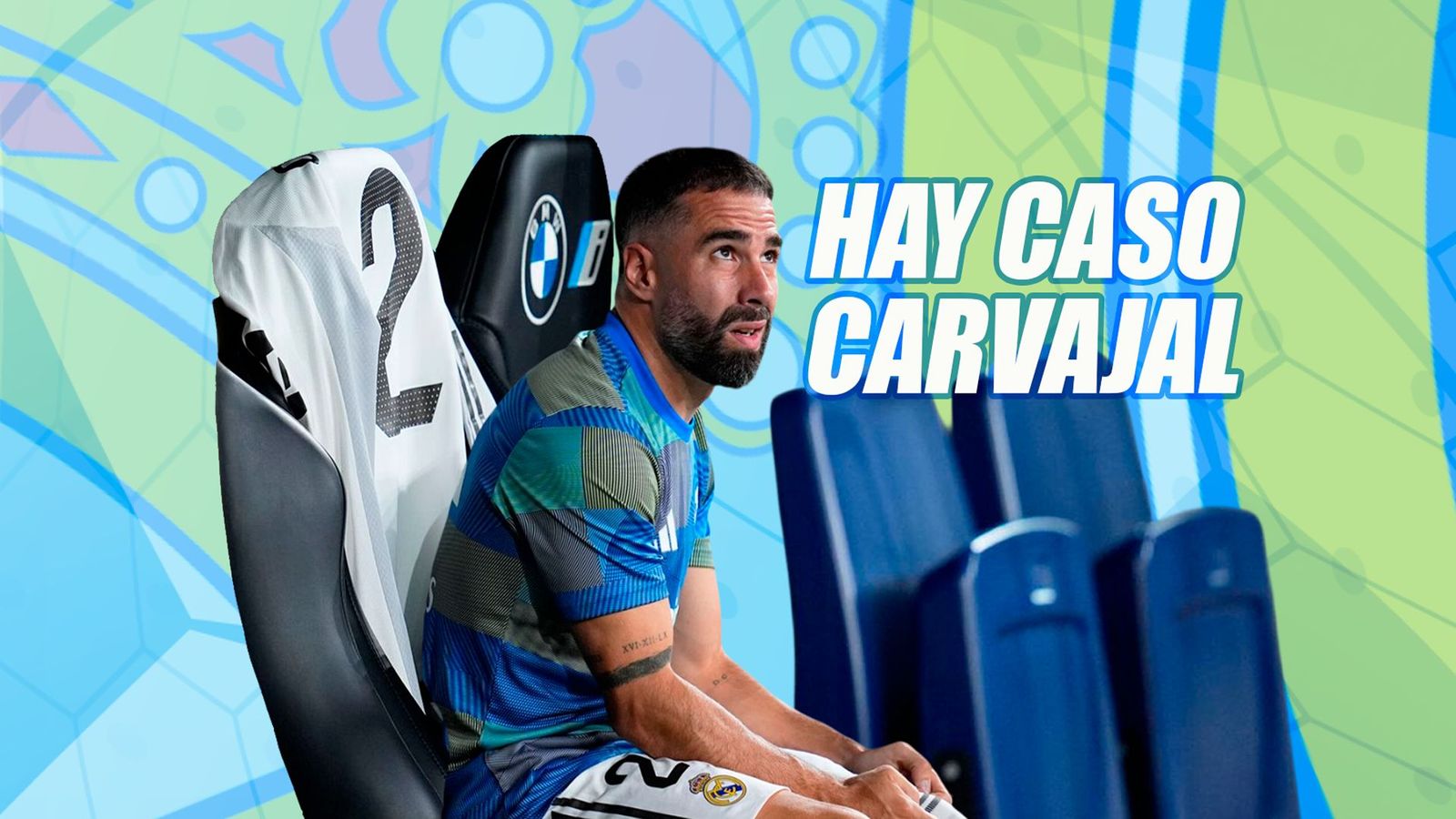 La incómoda situación de Dani Carvajal