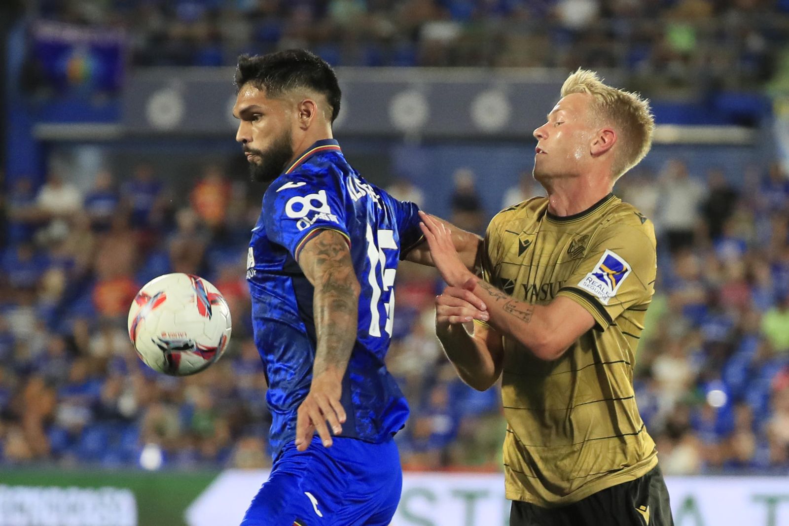 Alderete ante la Real Sociedad