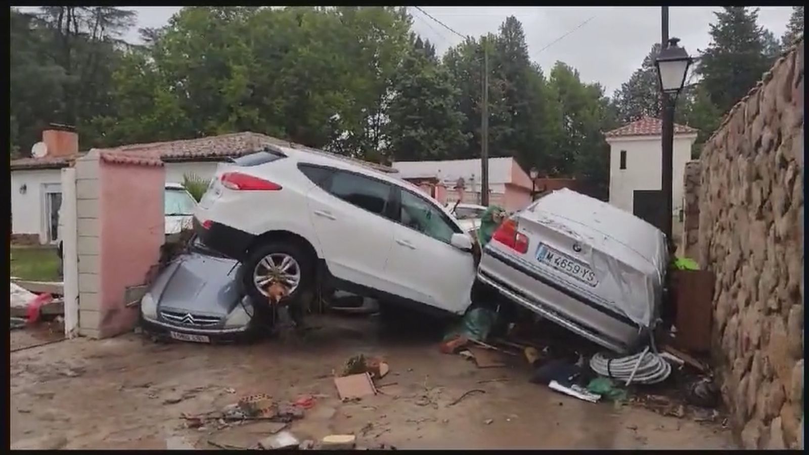 Tres muertos a causa de la lluvia en Castilla - La Mancha