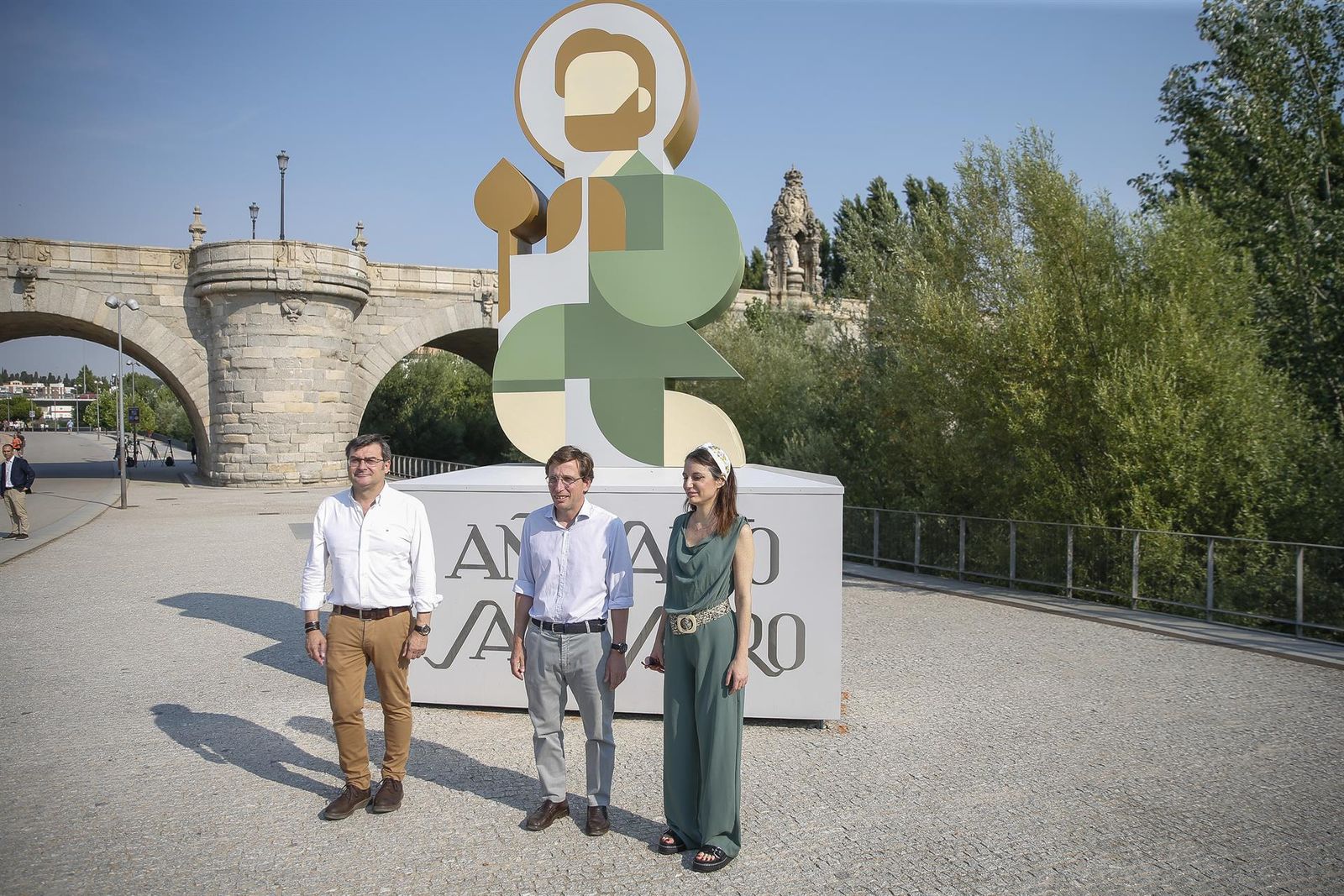 El alcalde de Madrid, José Luis Martínez-Almeida durante la presentación del logotipo del 'Año Santo Jubilar San Isidro Labrador'