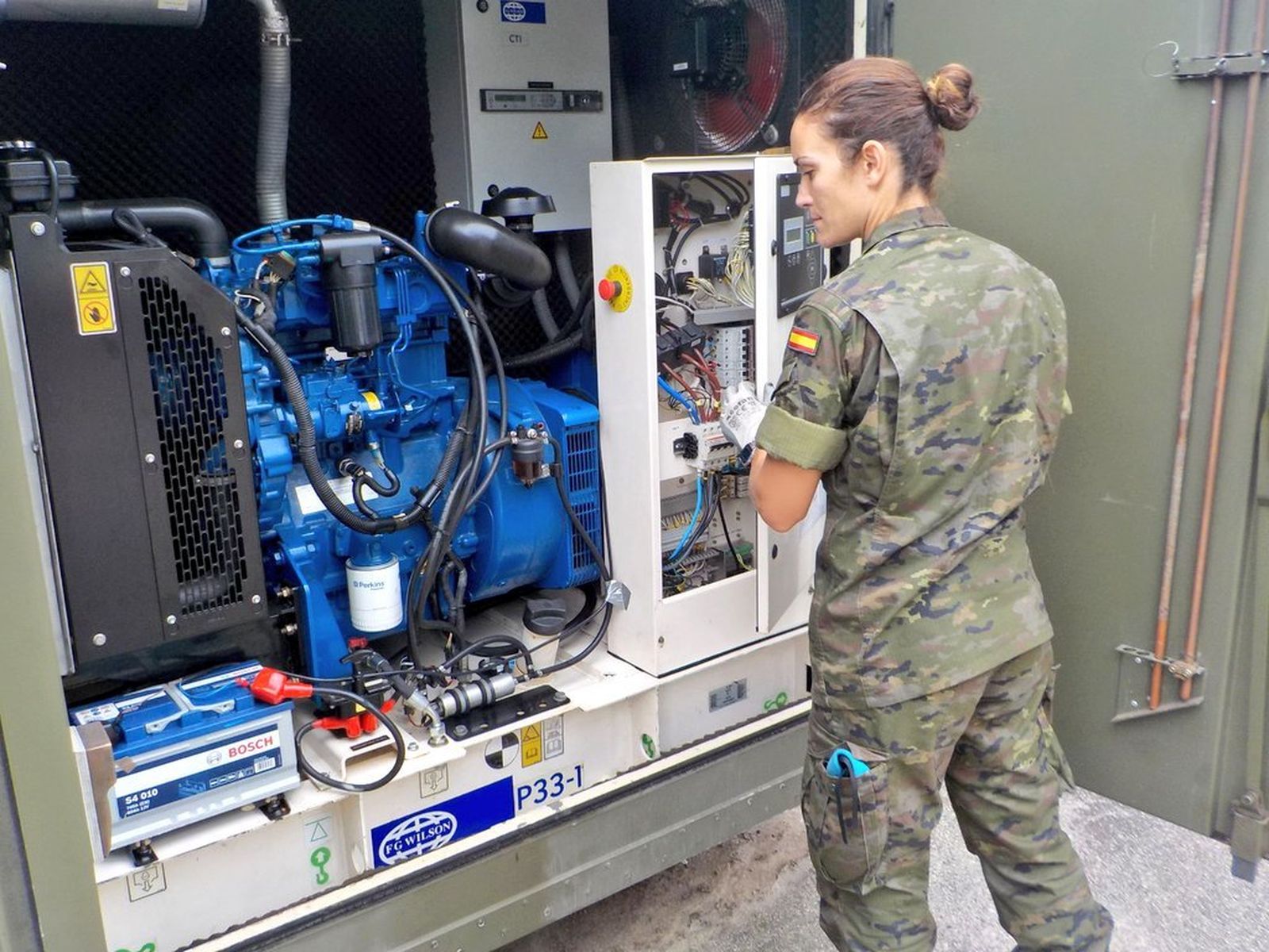 Grupo electrógeno de Defensa