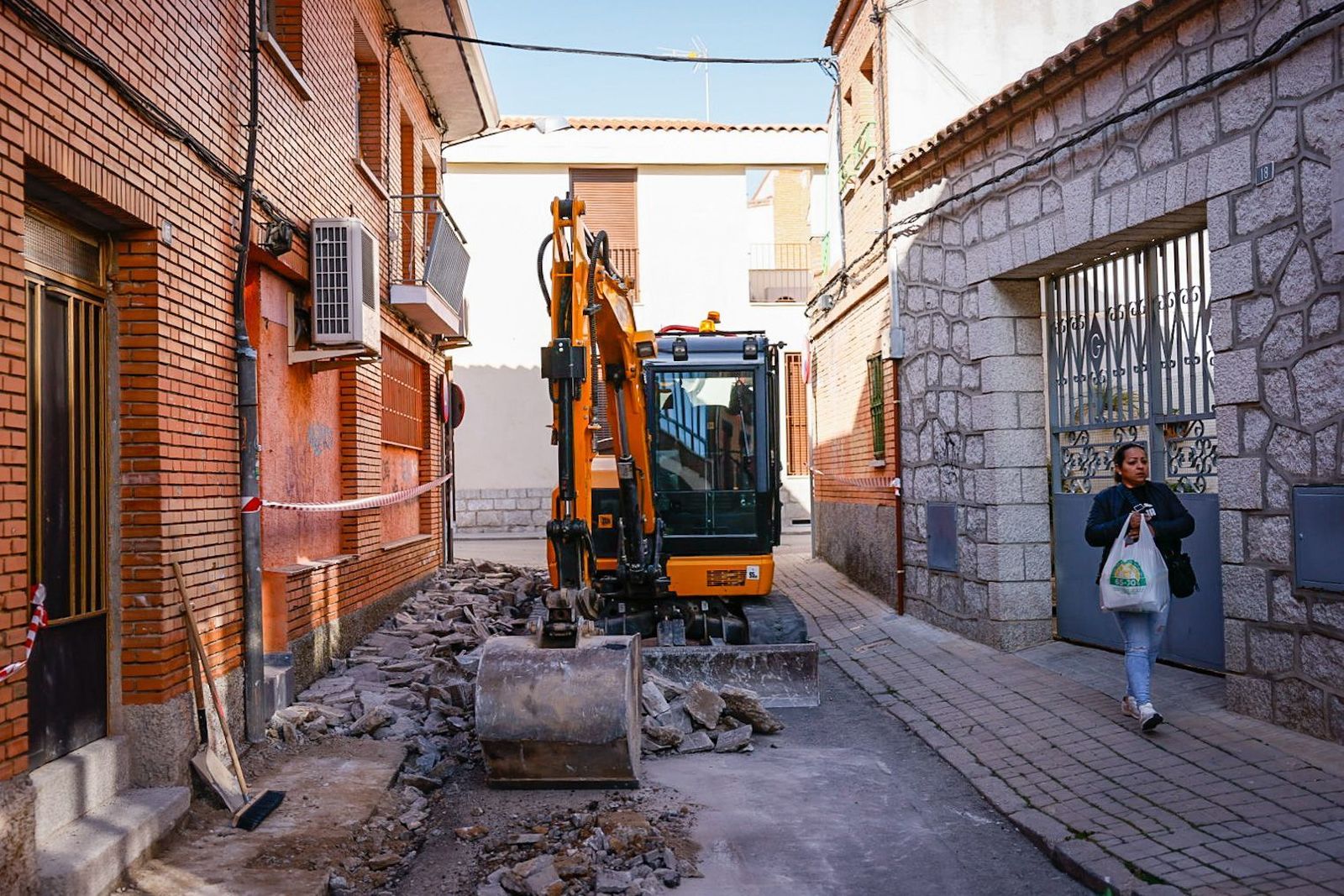 Colmenar Viejo reabre al tráfico las siete calles del casco histórico cerradas por reformas