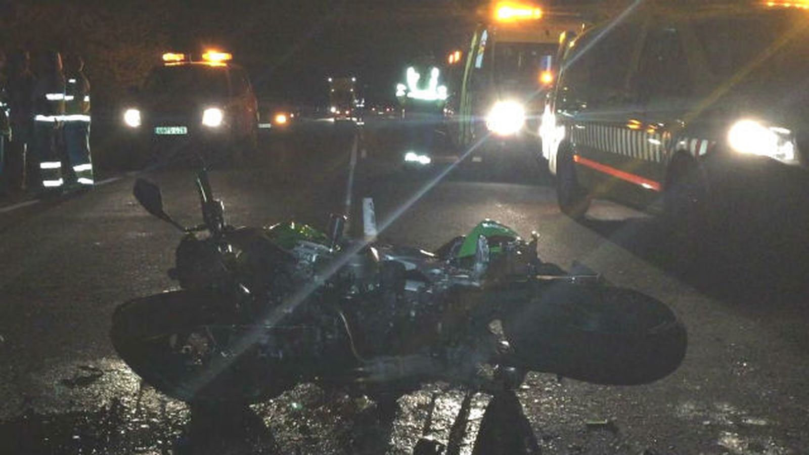 Accidente de moto