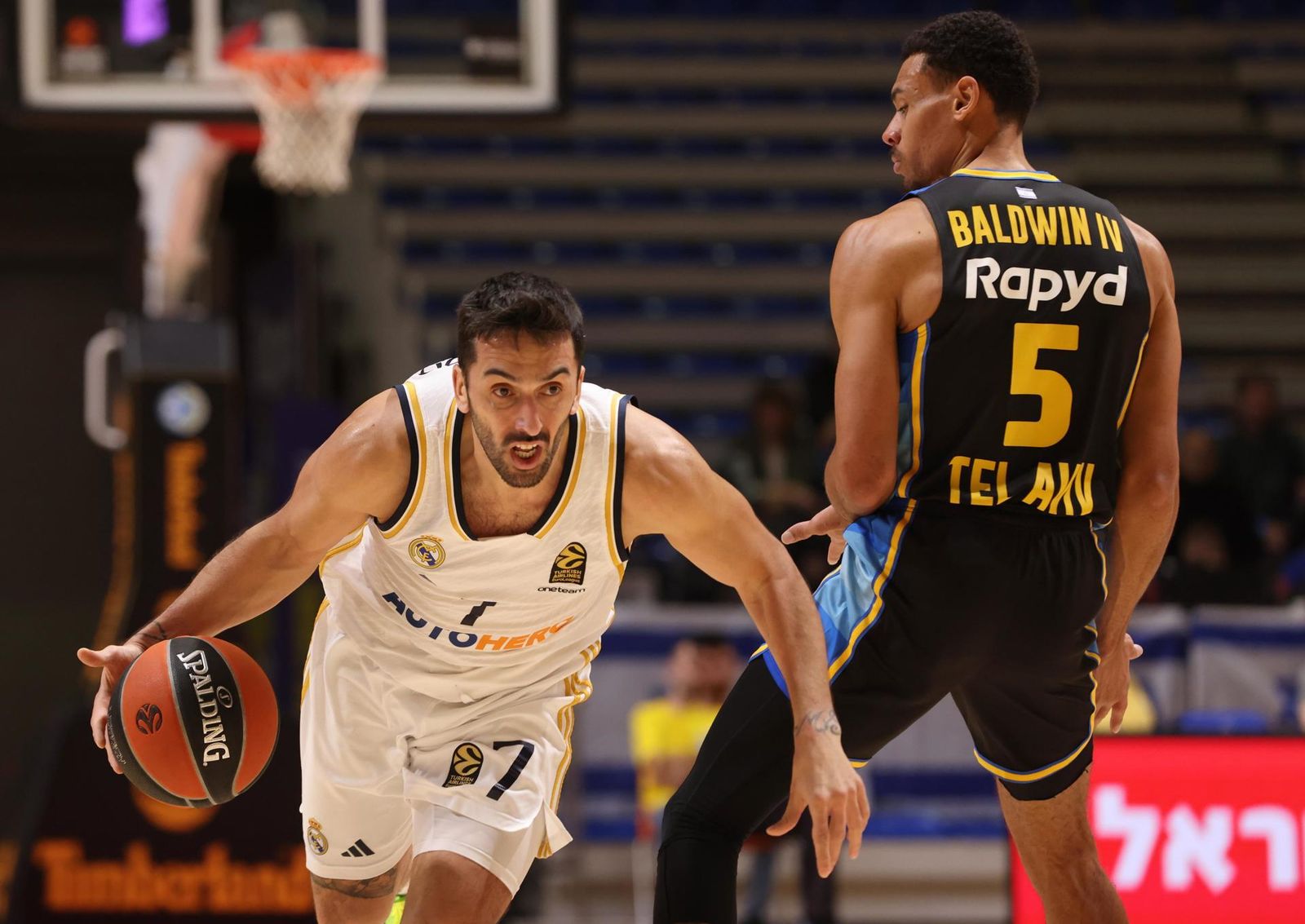 Facundo Campazzo ante Maccabi
