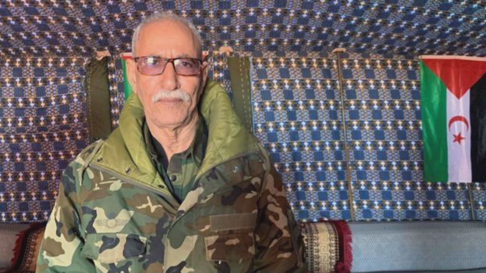El líder del Frente Polisario, Brahim Ghali
