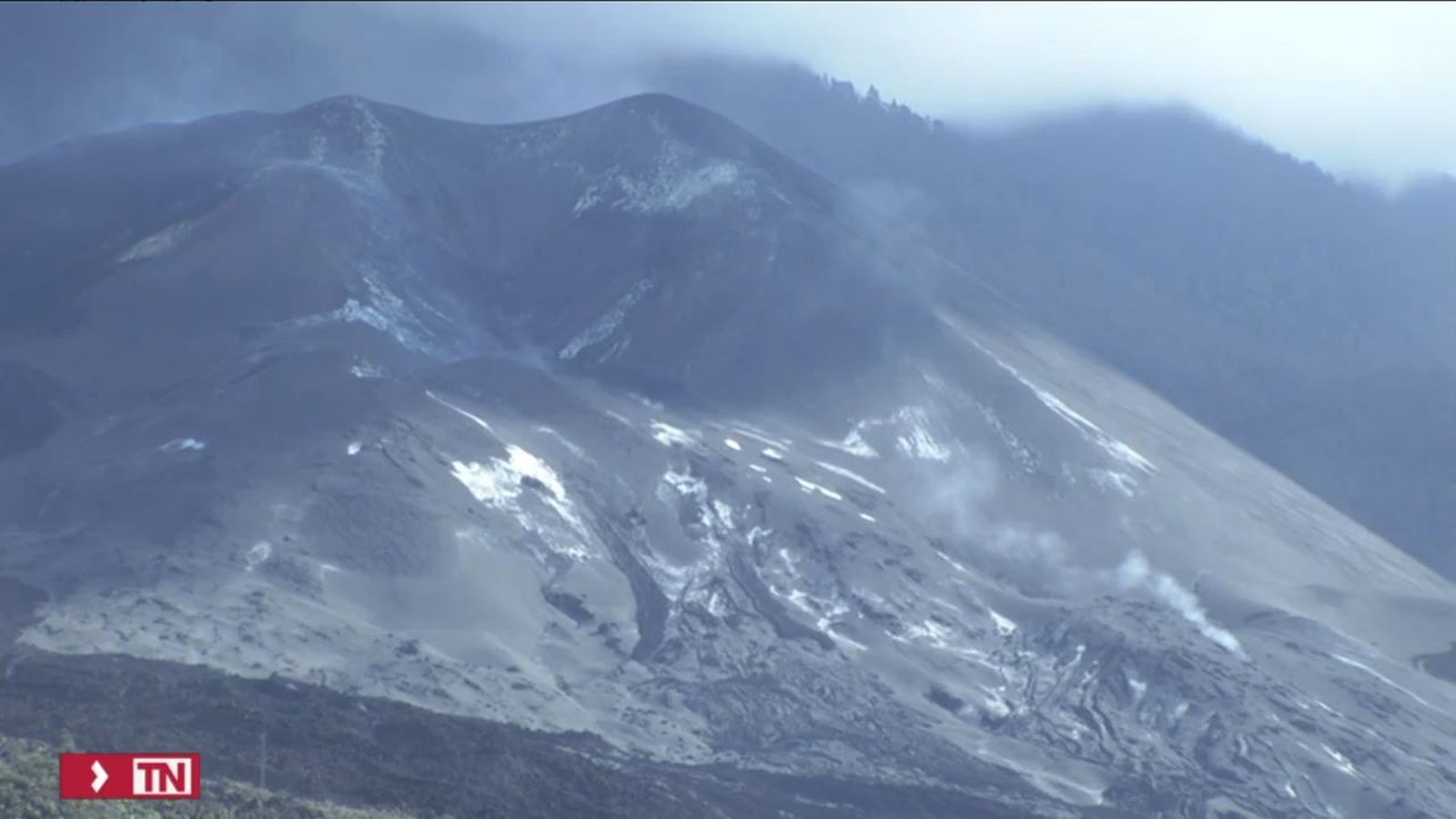 El volcán se para