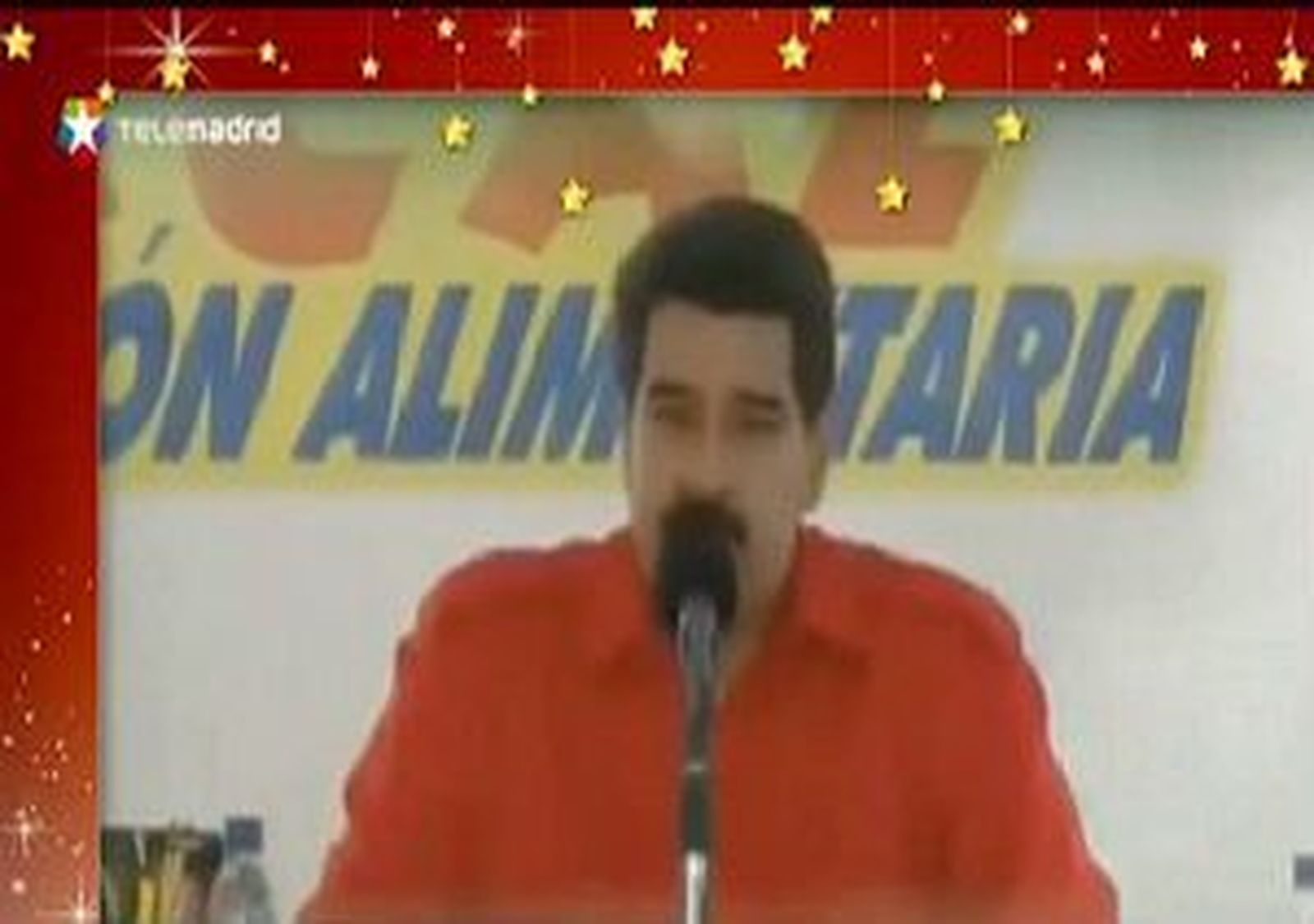 Maduro suplanta a Papa Noel en un villancico