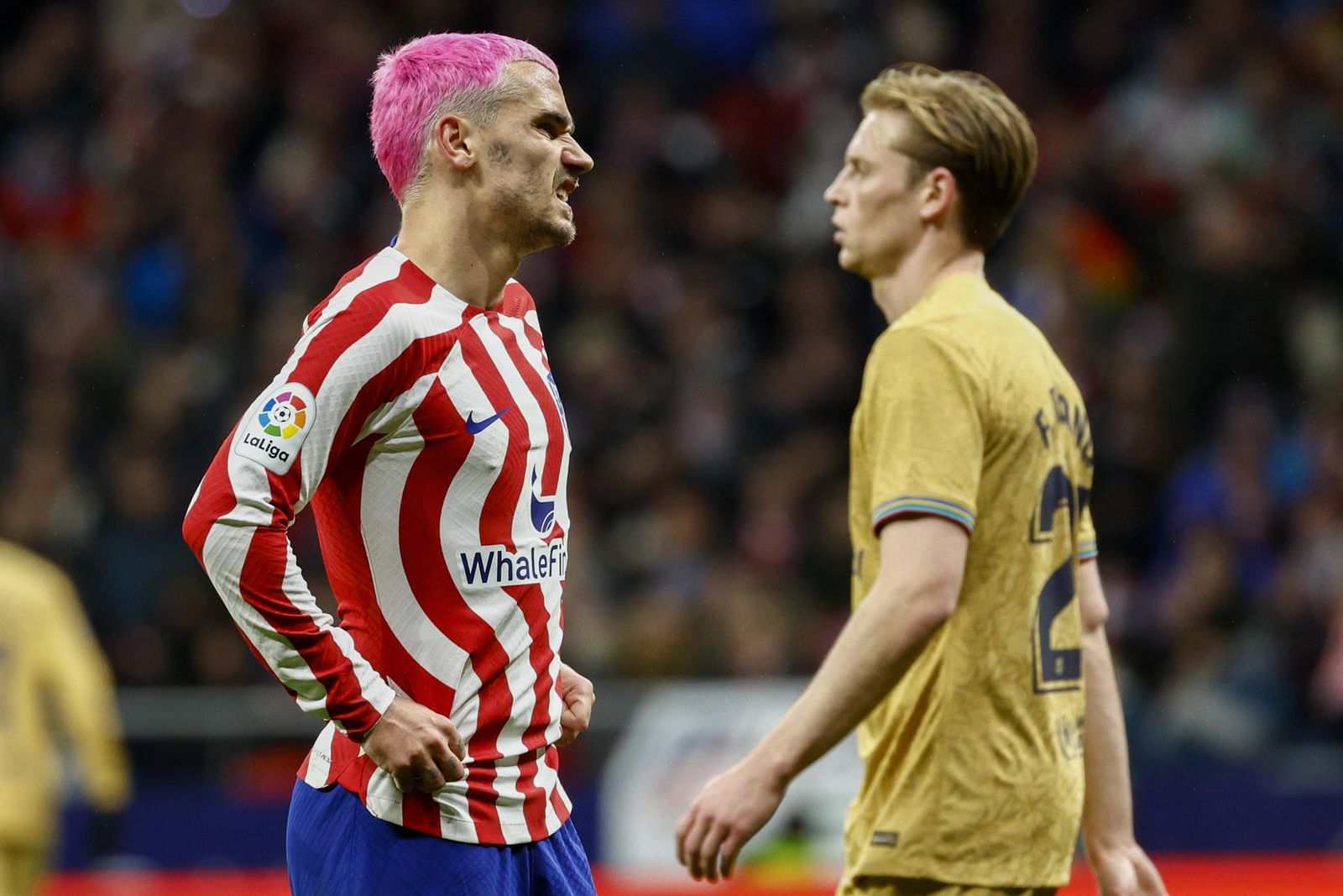 Griezmann ante el Barcelona
