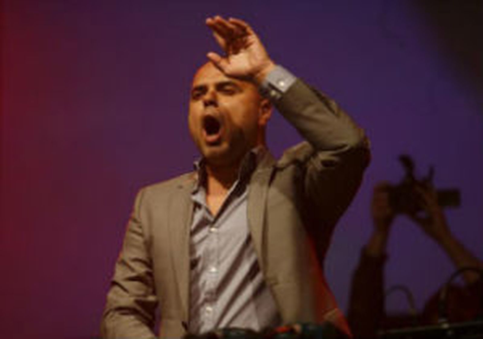 Juan Magán, en concierto
