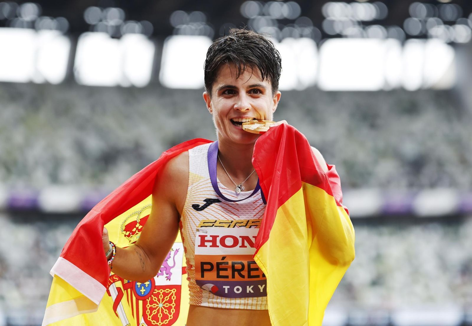 Maria Pérez, oro en Tokio